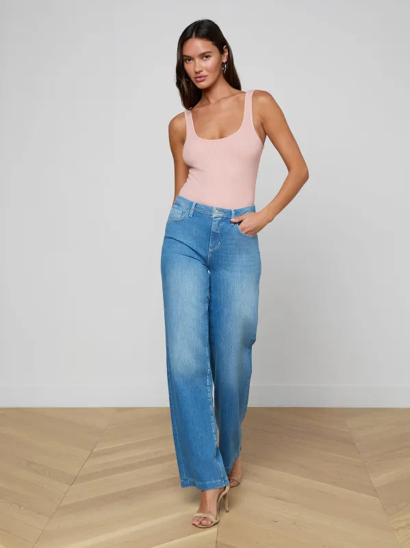 Clayton Wide-Leg Jean sold by L'AGENCE
