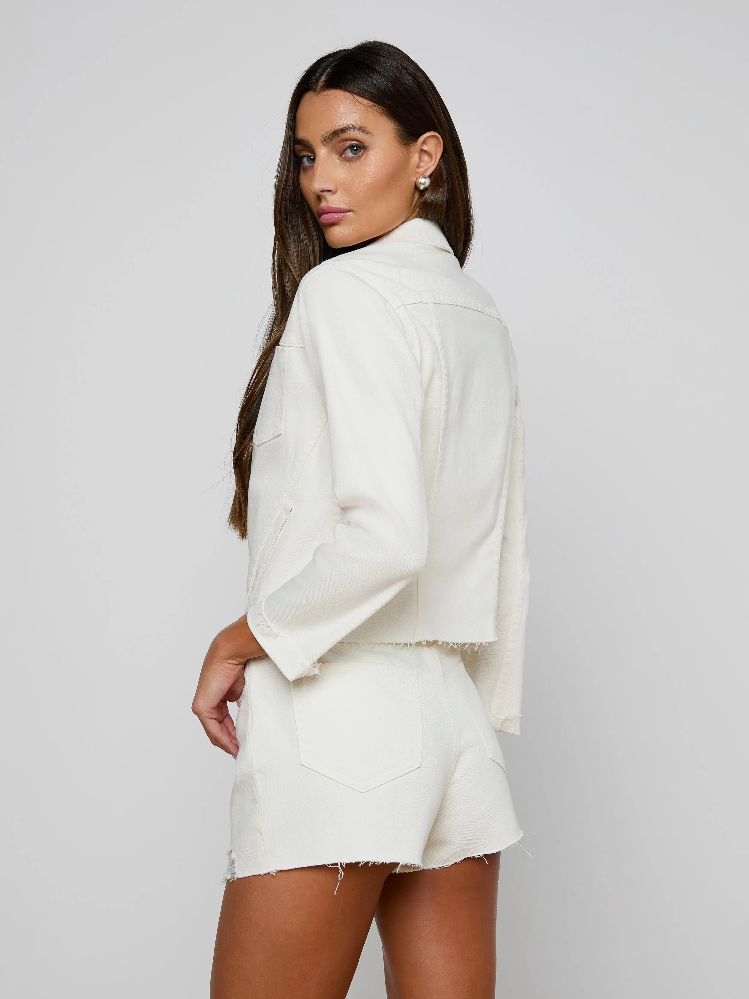 Janelle Jean Jacket sold by L'AGENCE product image thumbnail 4