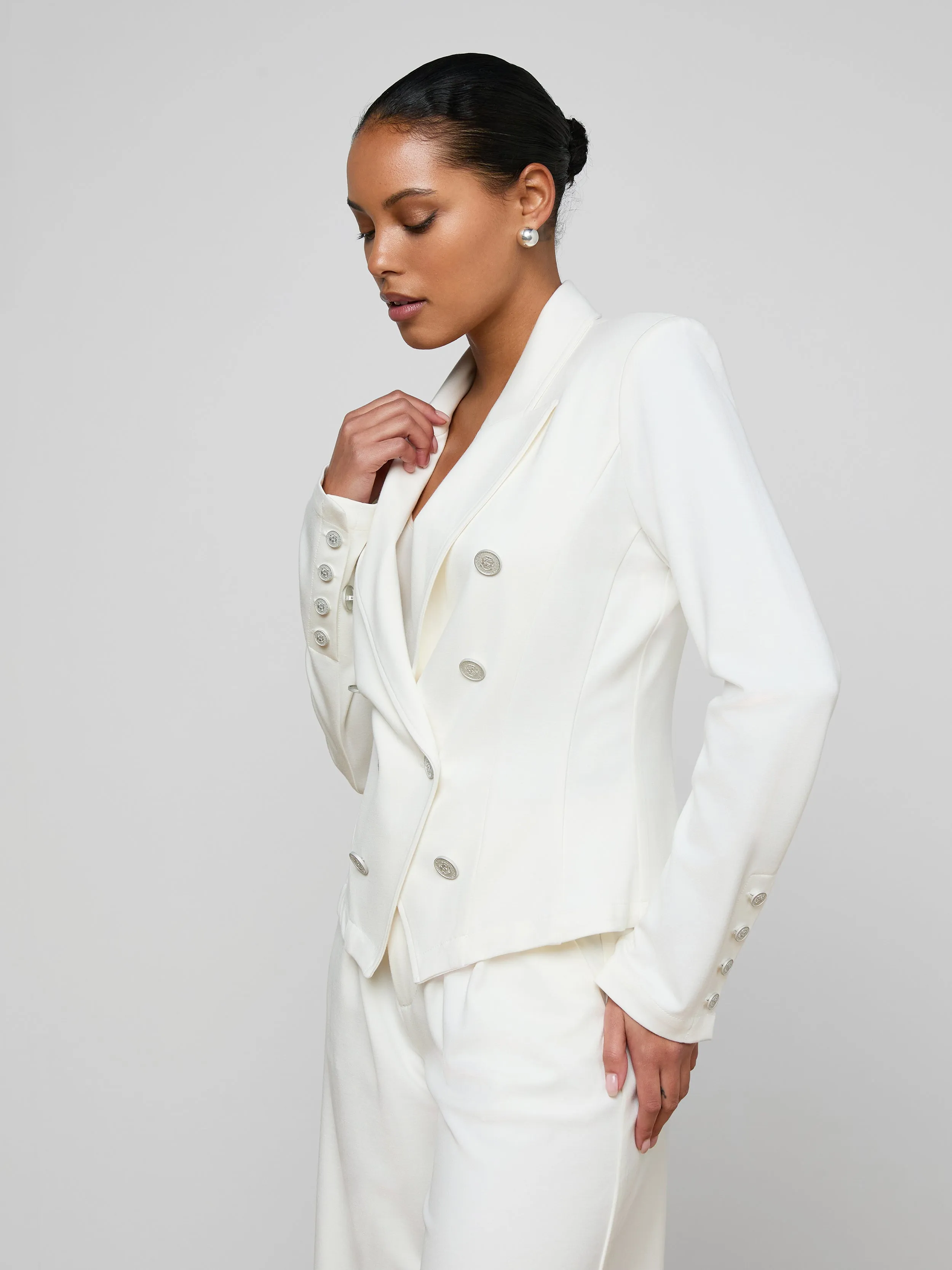 Emerson Structured Blazer sold by L'AGENCE product image thumbnail 2
