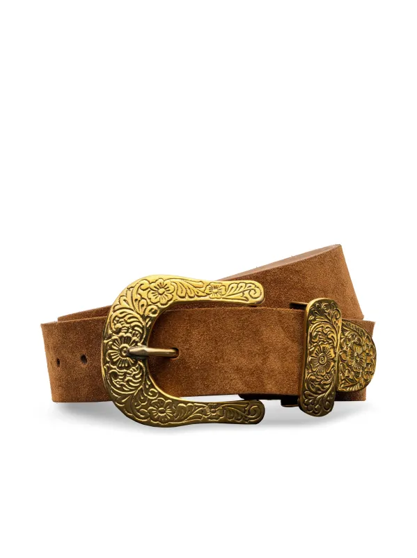 Otera Suede Belt sold by L'AGENCE