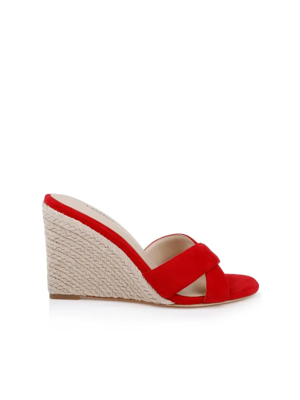Rosaline Wedge Espadrille made by L'AGENCE