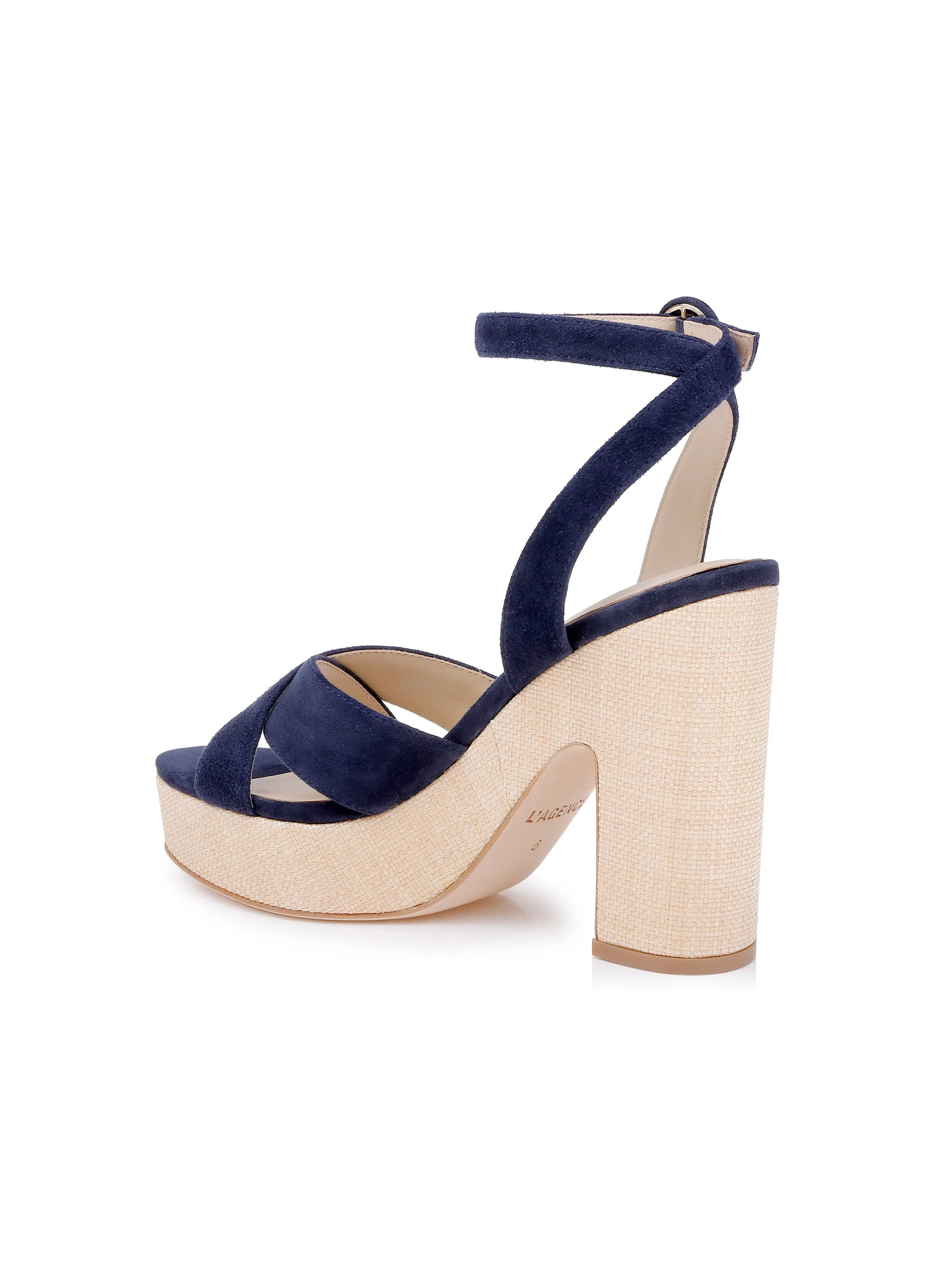 Sandrine Platform Sandal sold by L'AGENCE product image thumbnail 4