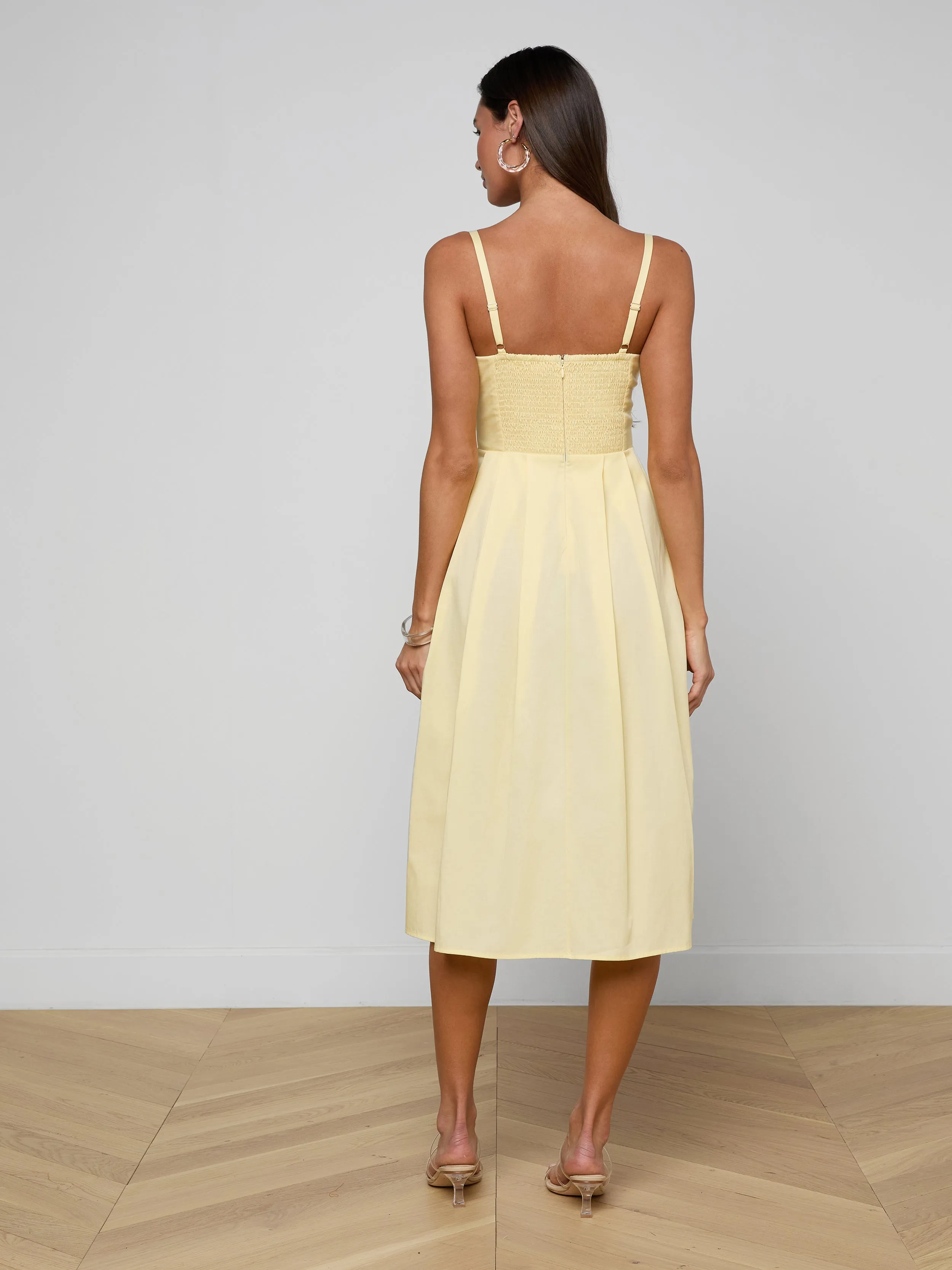 Reanne Midi Dress sold by L'AGENCE product image thumbnail 4