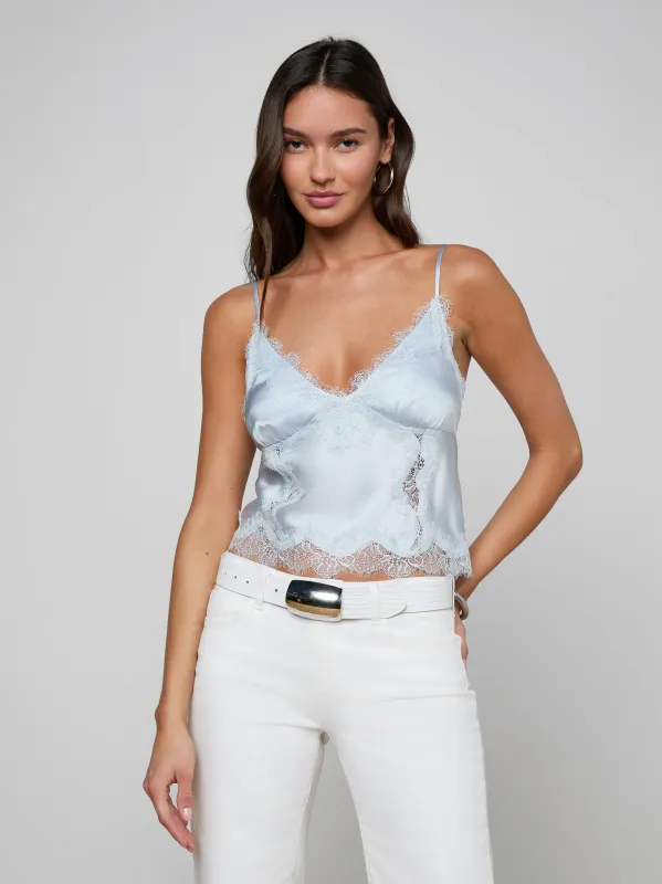 Kimber Silk Lace Camisole sold by L'AGENCE