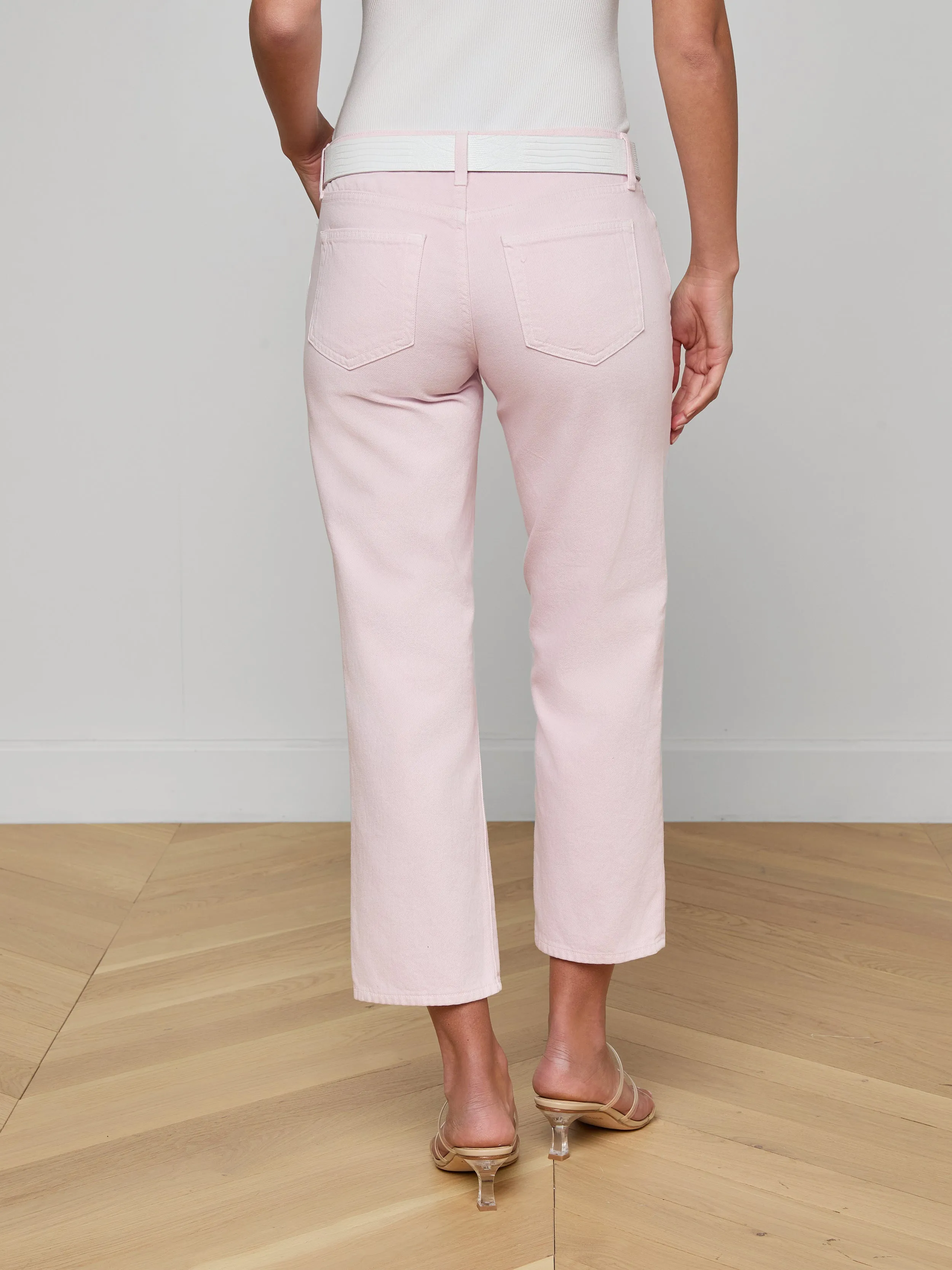 Blaine Cropped Stovepipe Jean sold by L'AGENCE product image thumbnail 5