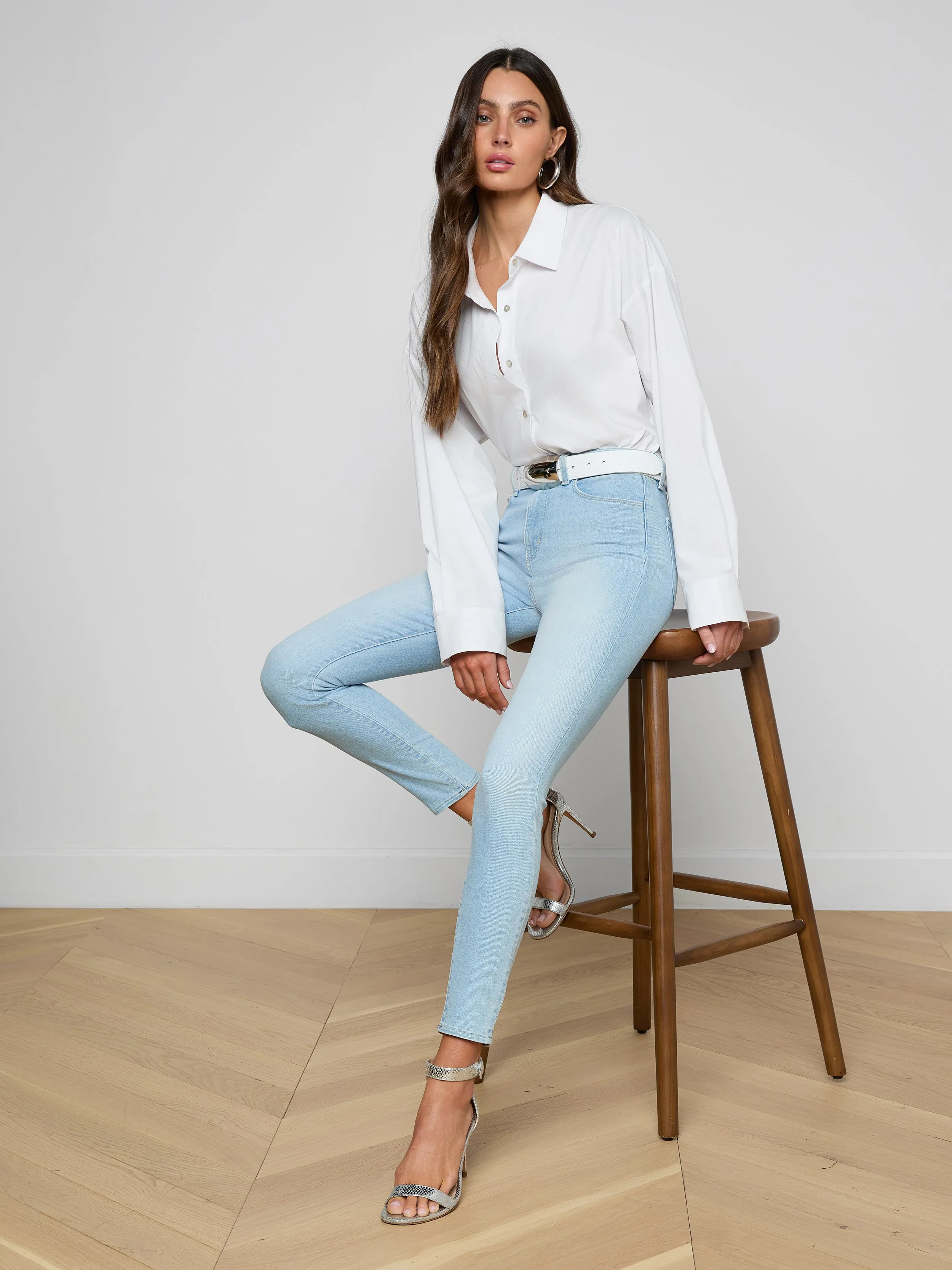 Monique Skinny Jean sold by L'AGENCE product image thumbnail 5