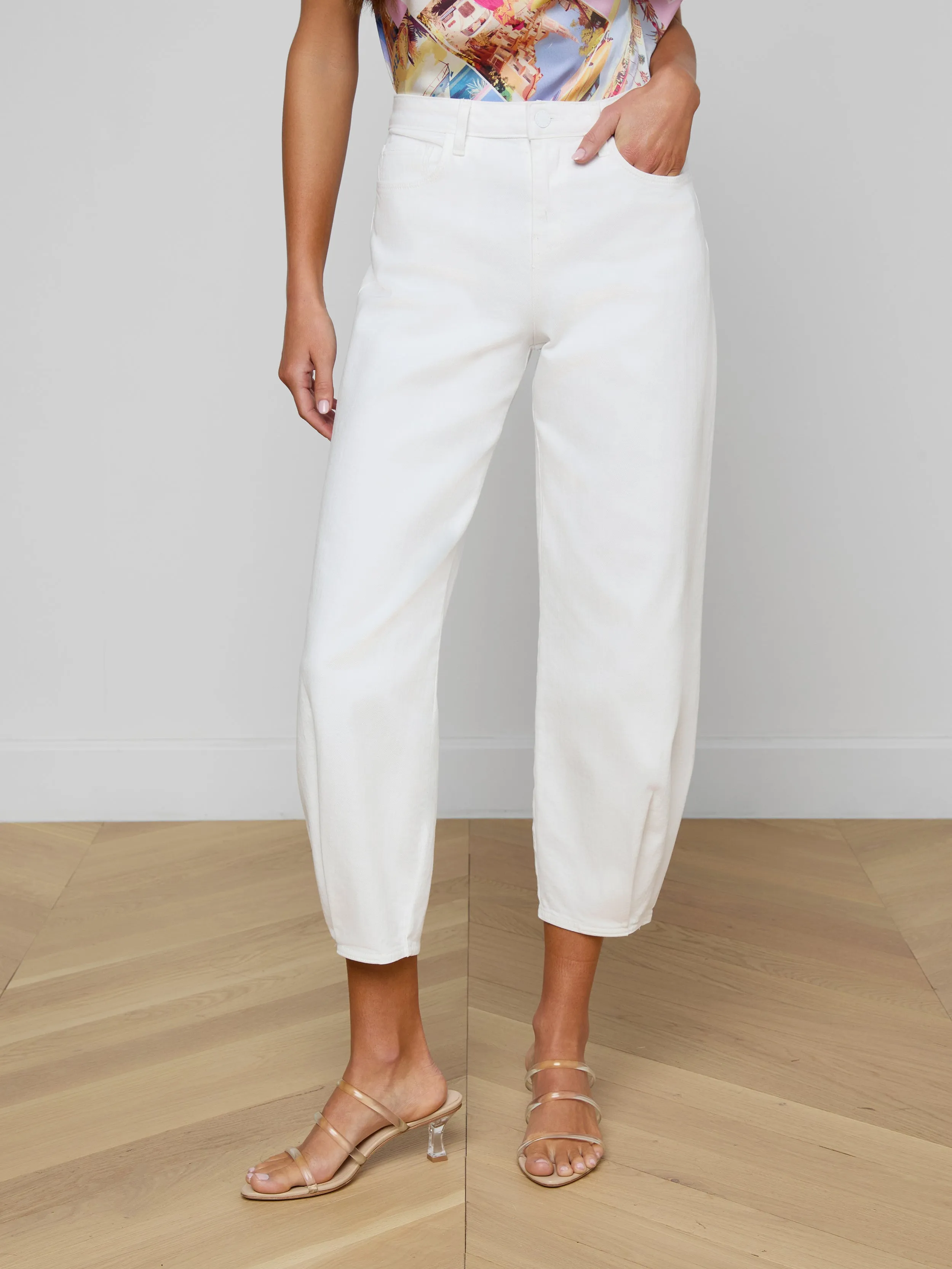 Krista Tapered Jean sold by L'AGENCE product image thumbnail 2