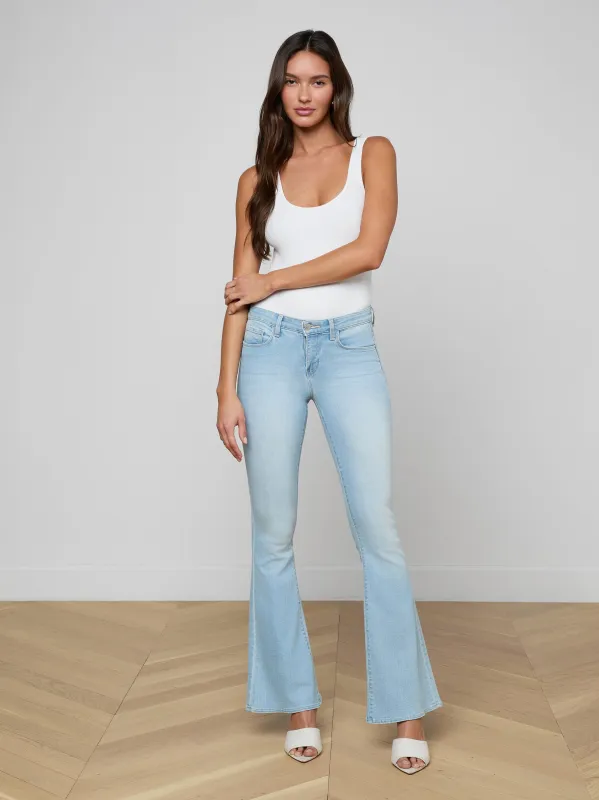 Taney Low-Rise Flare Jean sold by L'AGENCE