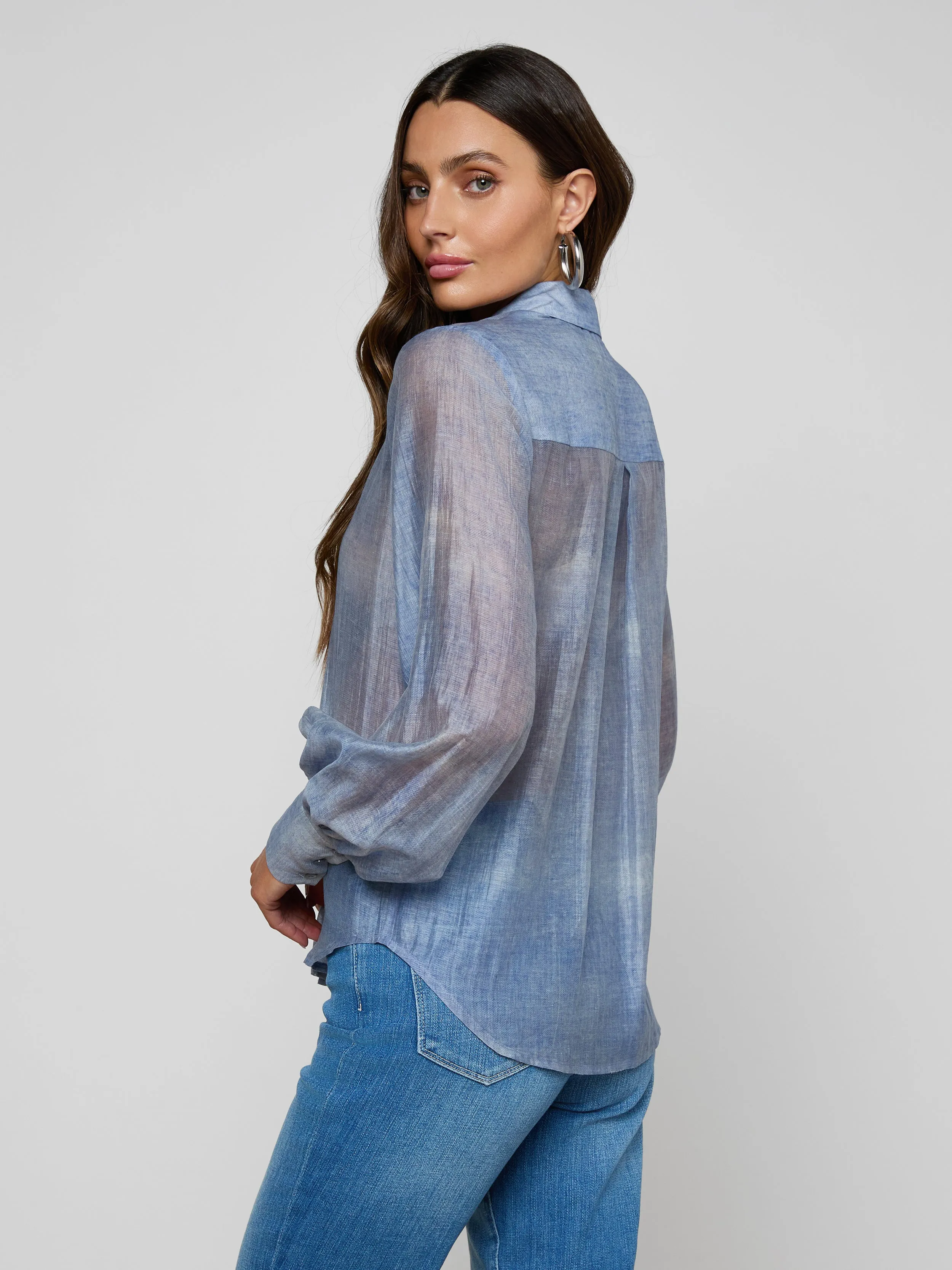 Jayleen Blouse sold by L'AGENCE product image thumbnail 5