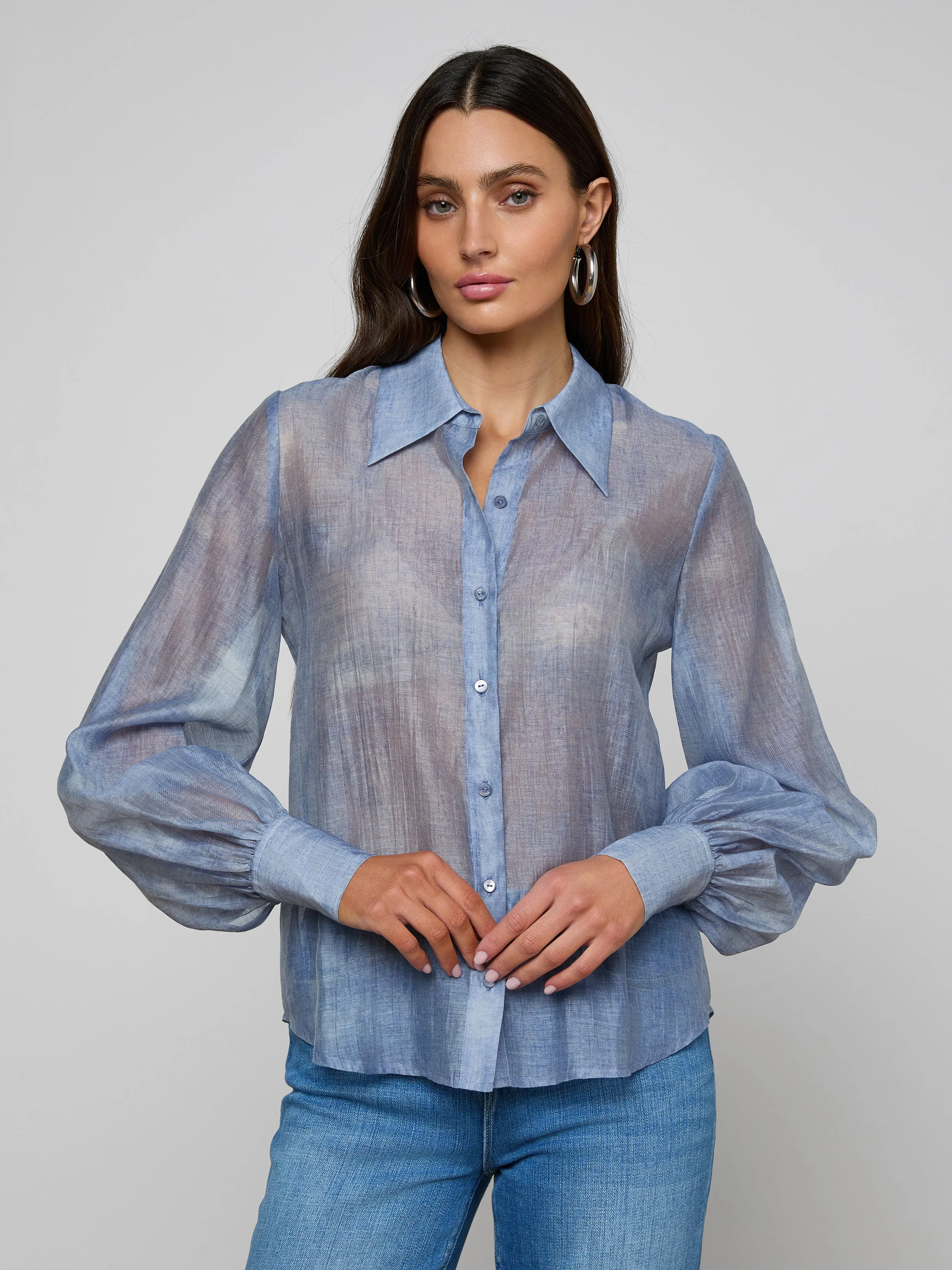 Jayleen Blouse sold by L'AGENCE product image thumbnail 2