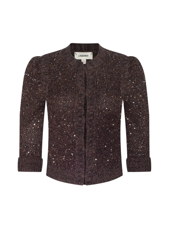 Thistle Sequin Cardigan sold by L'AGENCE