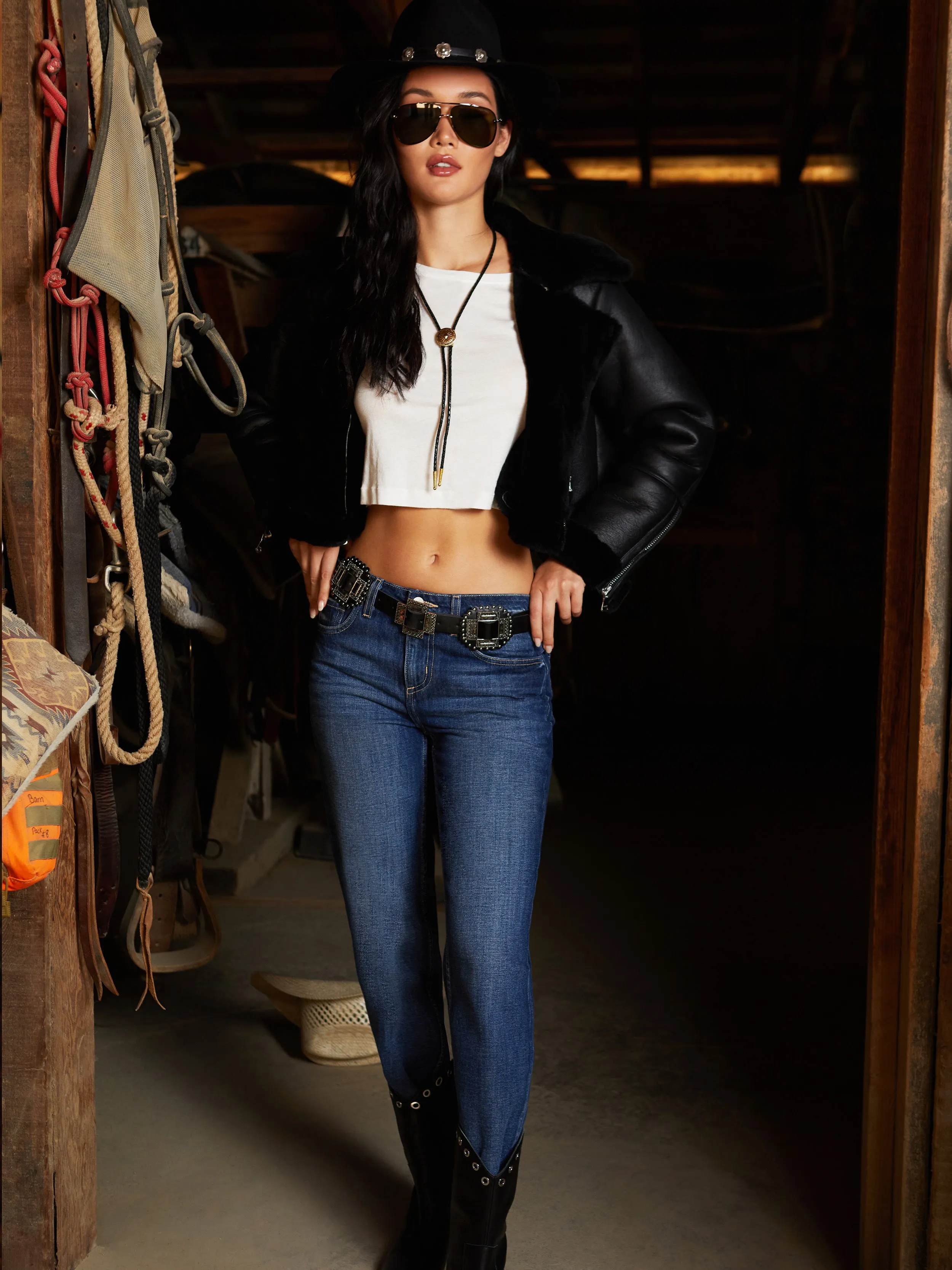 Image - Pike jacket and Tatum jean sold by L'AGENCE product image thumbnail 2