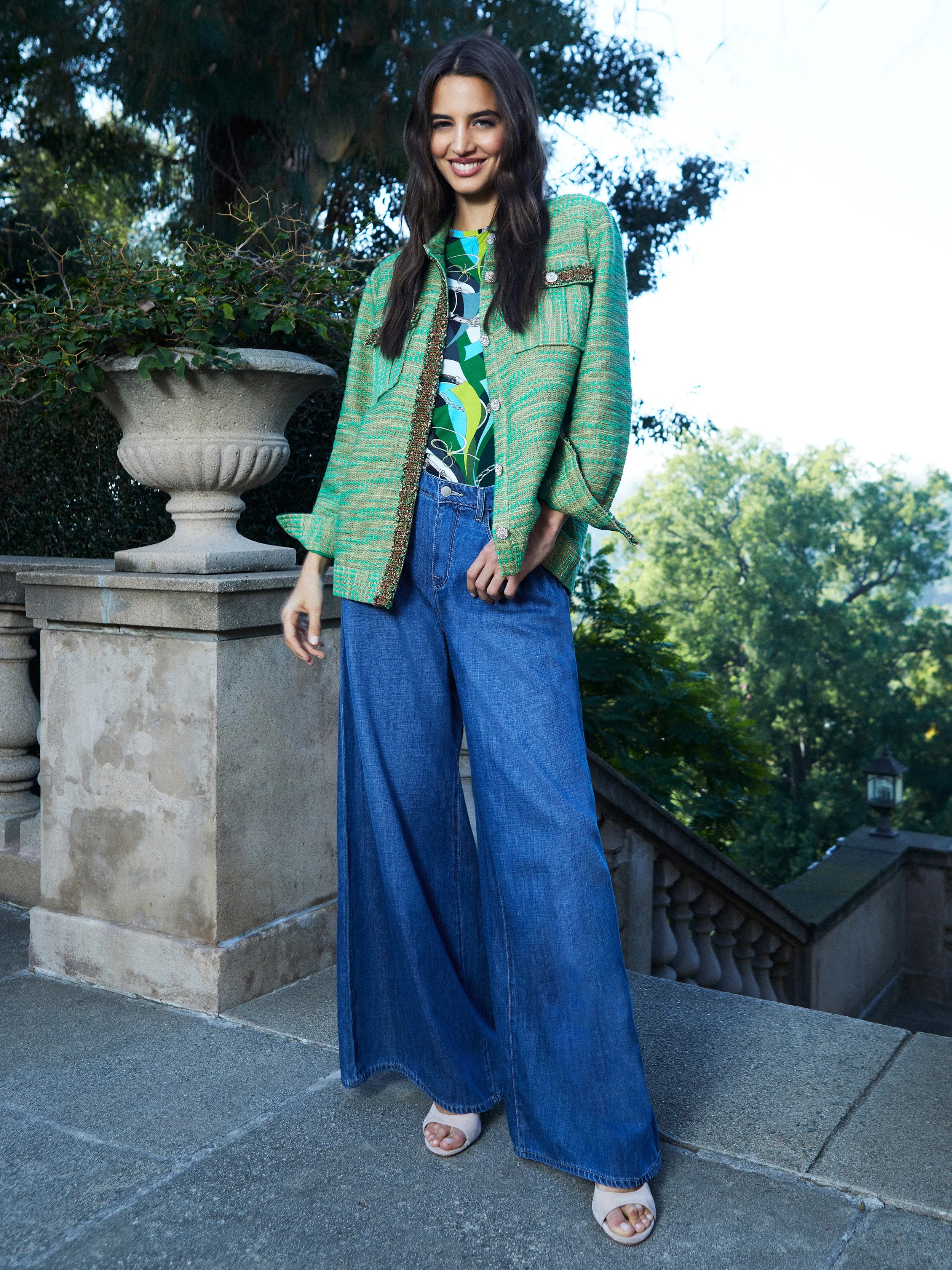 Image - Jeanine Jacket and Lanae jean sold by L'AGENCE