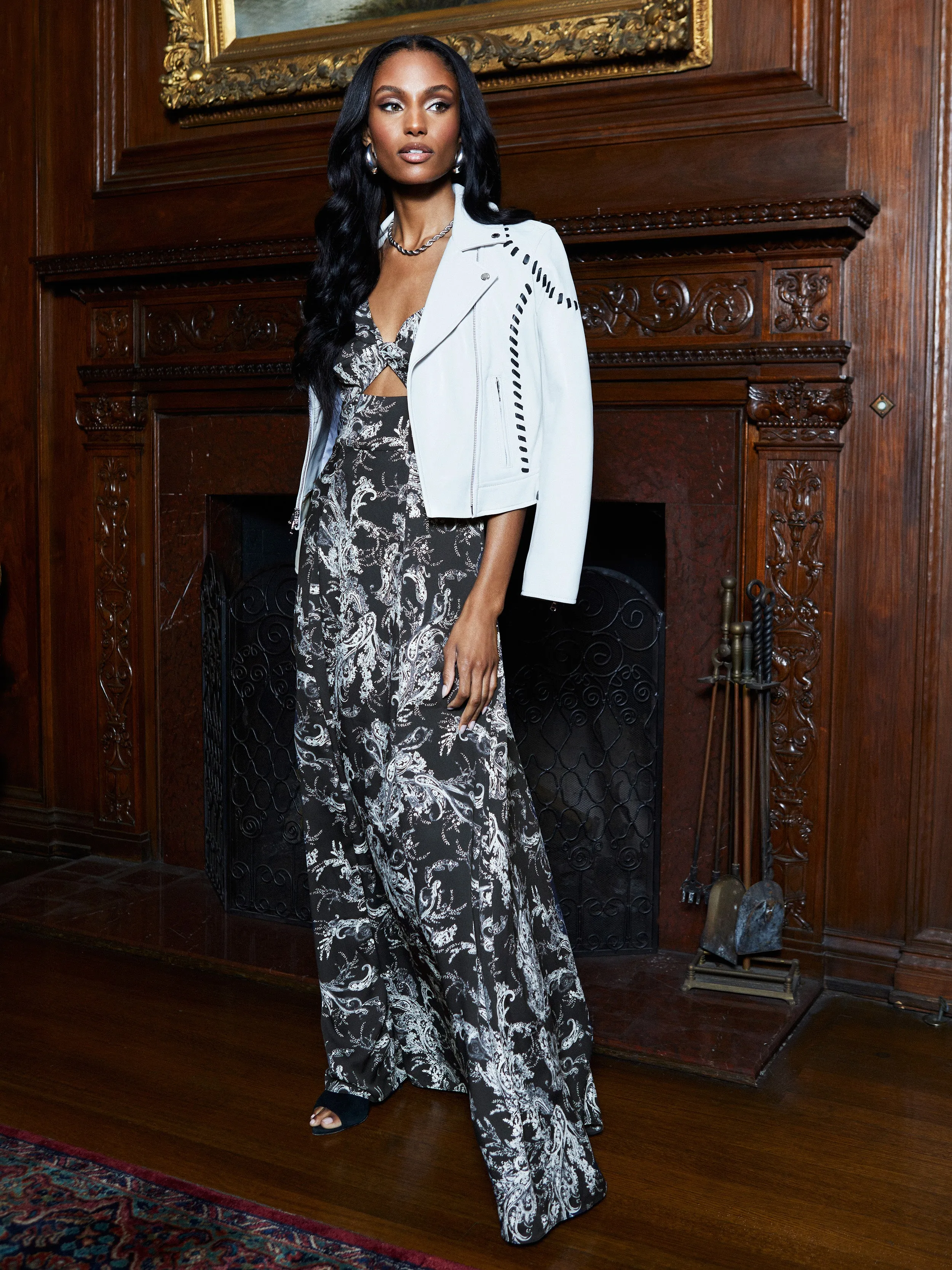 Image - Potrer dress and Elenana Jacket sold by L'AGENCE product image thumbnail 2