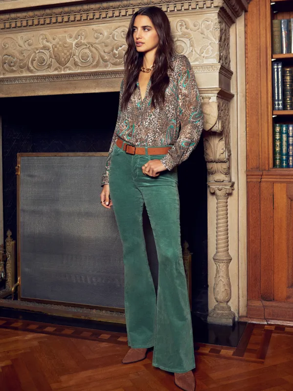 Image - Nina Blouse and Marty velvet sold by L'AGENCE