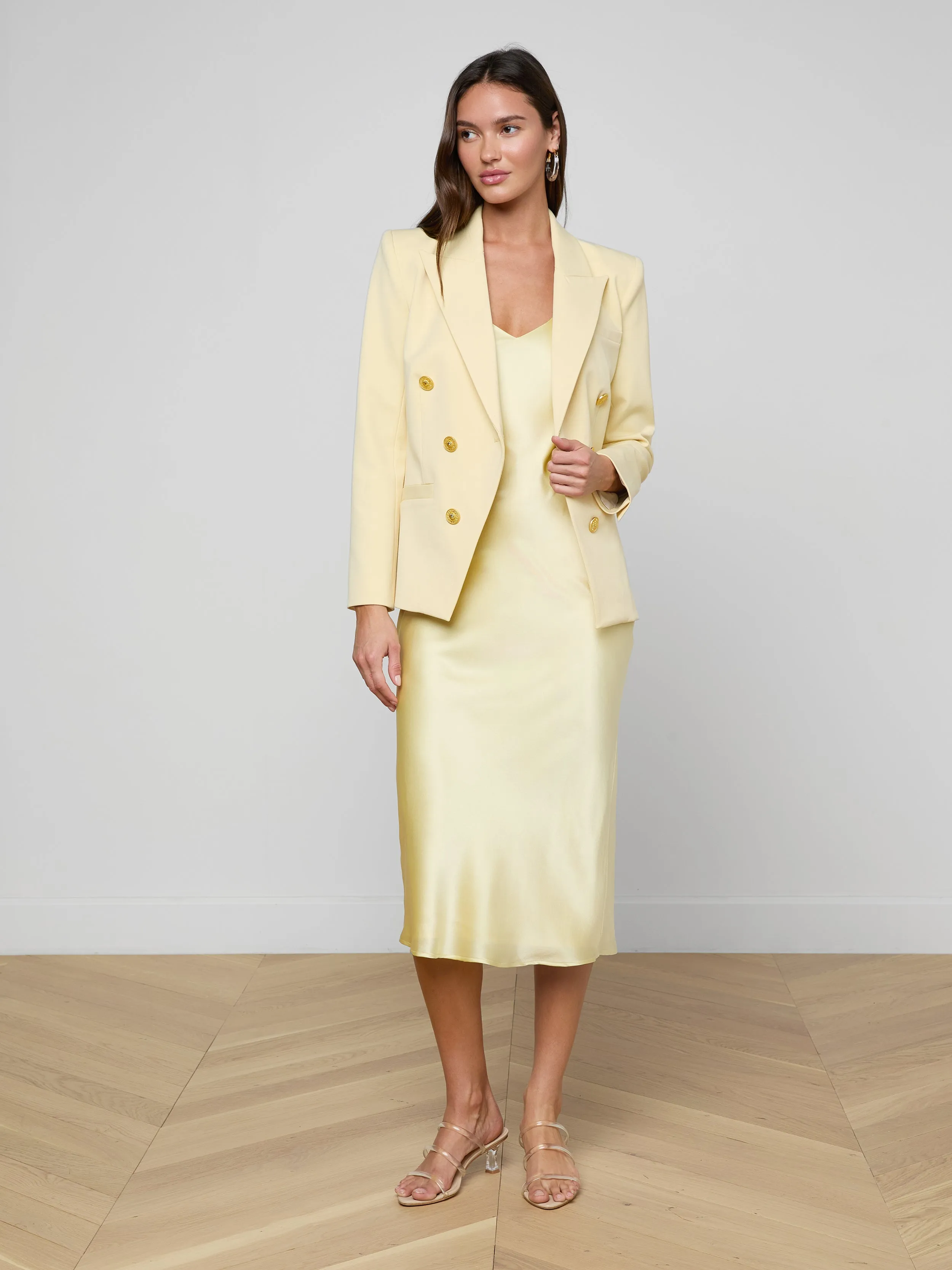 Kyomi Double-Breasted Blazer sold by L'AGENCE product image thumbnail 5
