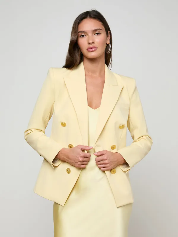 Kyomi Double-Breasted Blazer made by L'AGENCE