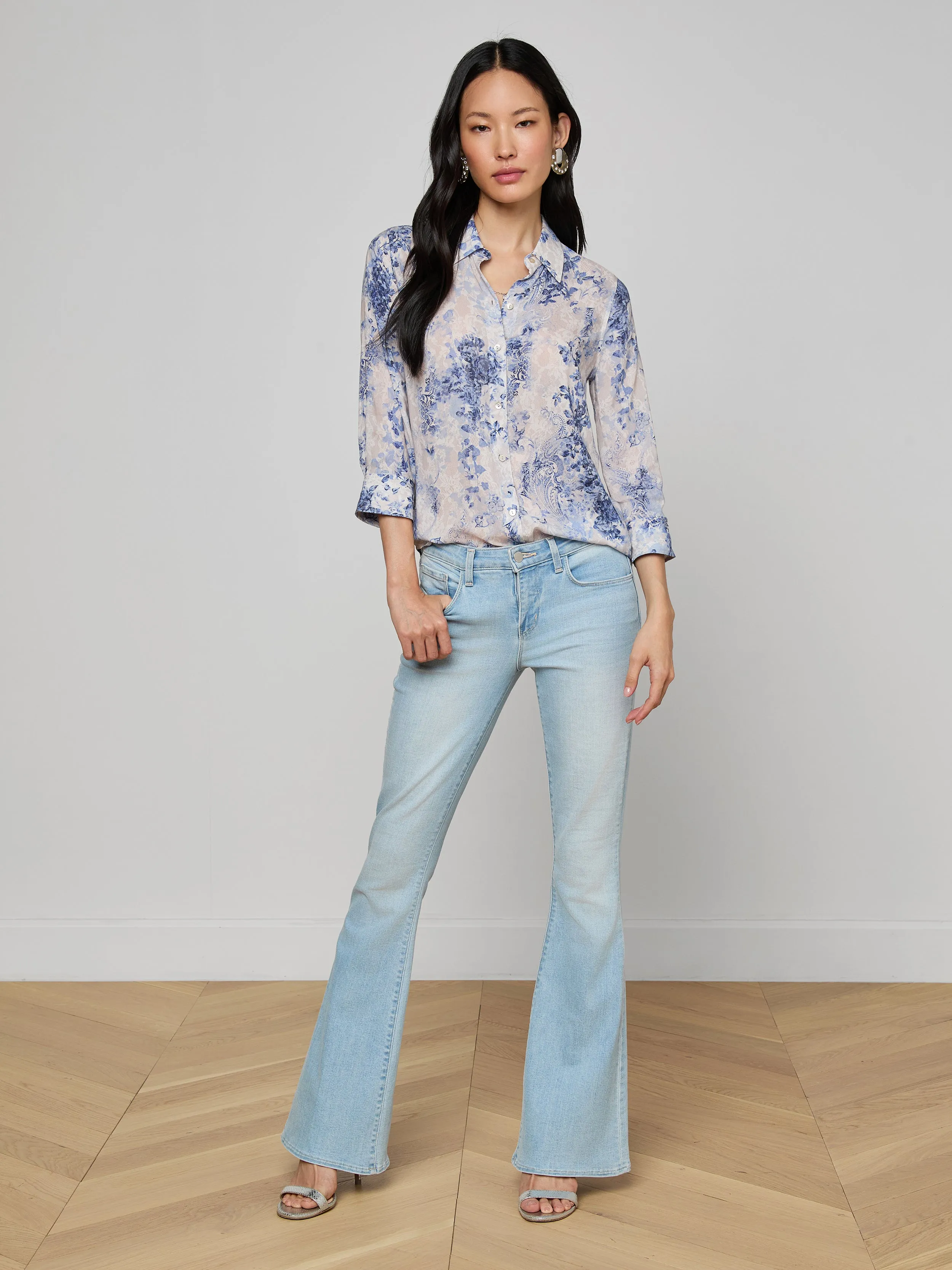 Camille Blouse sold by L'AGENCE product image thumbnail 5