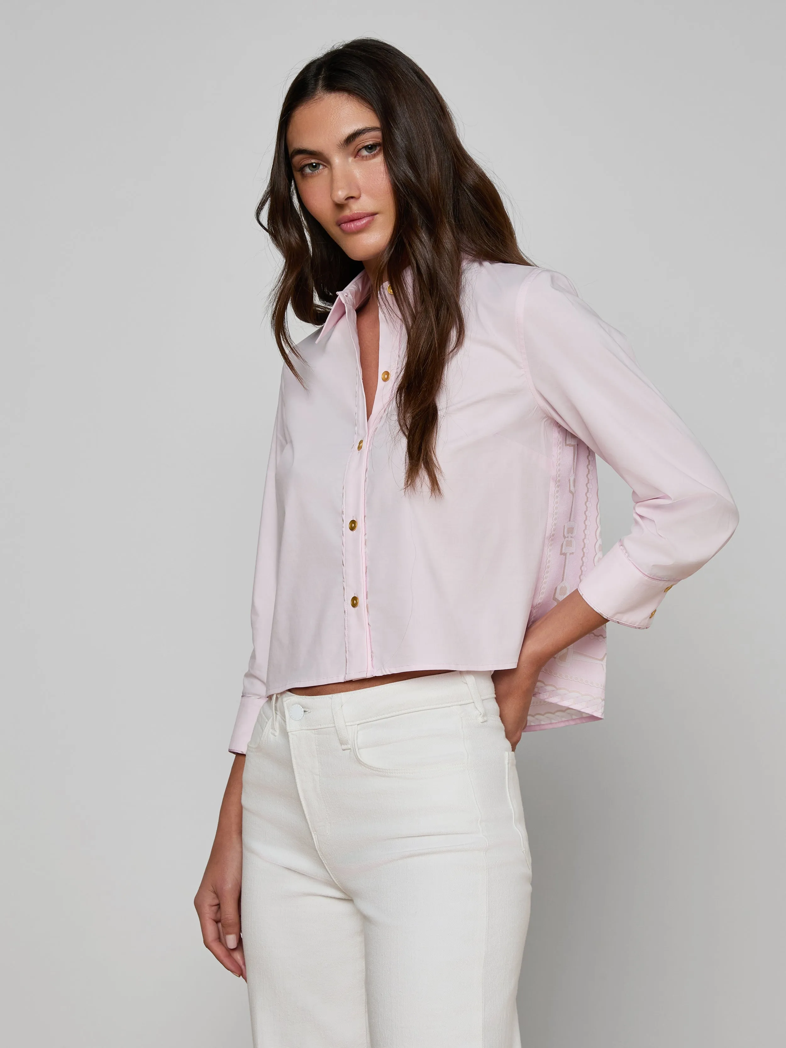 Fawn Shirt sold by L'AGENCE product image thumbnail 2