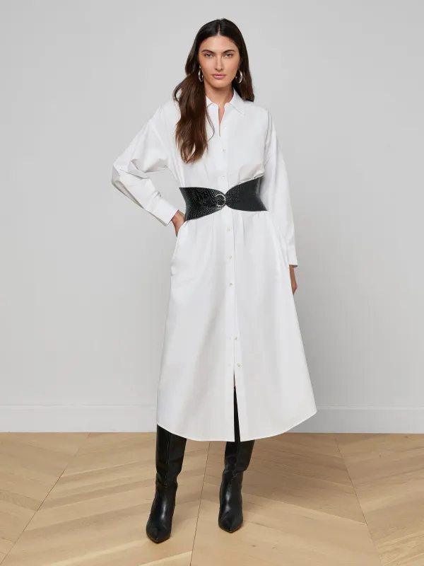 Ridley Shirt Dress made by L'AGENCE