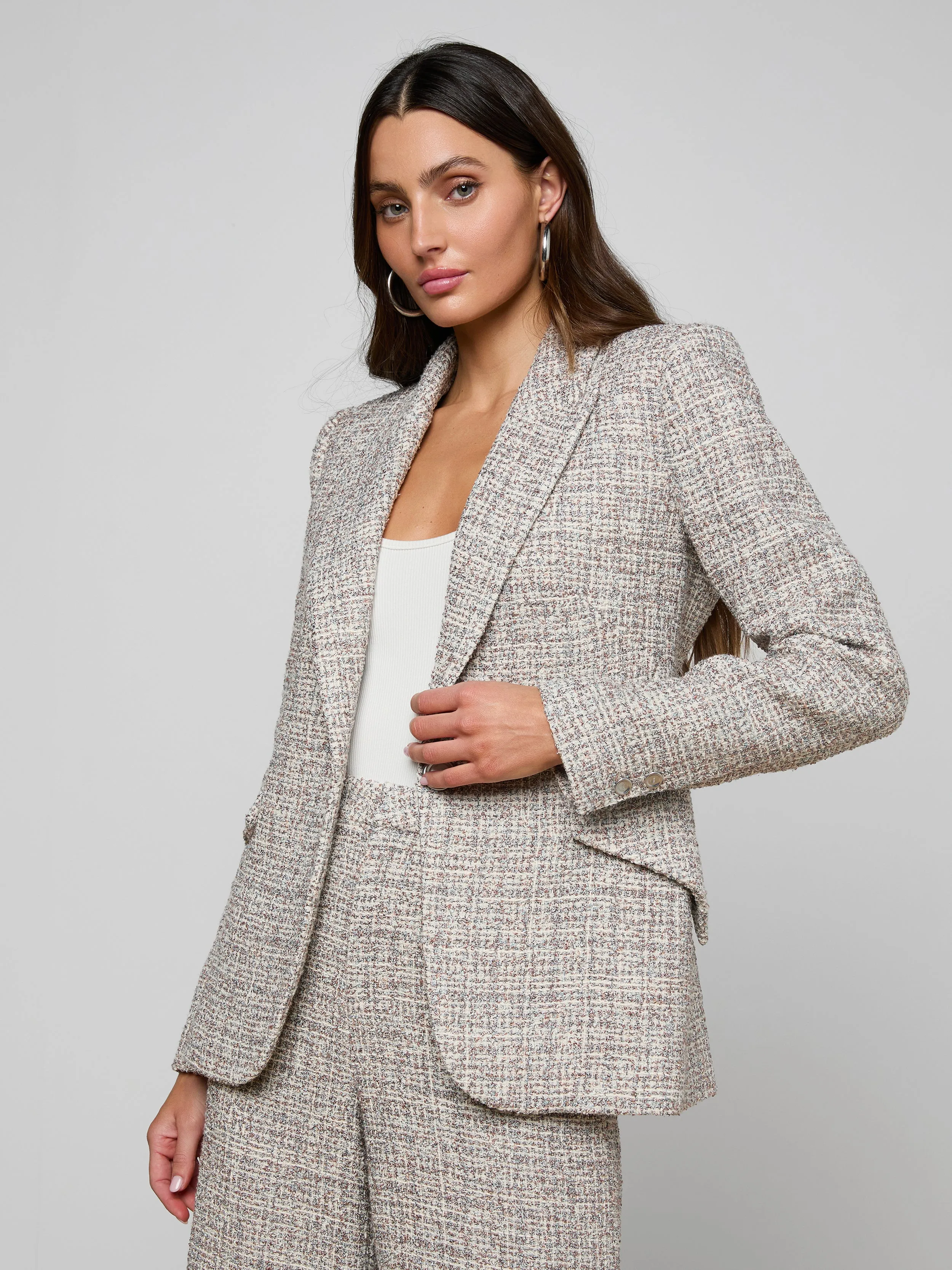 Chamberlain Tweed Blazer sold by L'AGENCE product image thumbnail 2