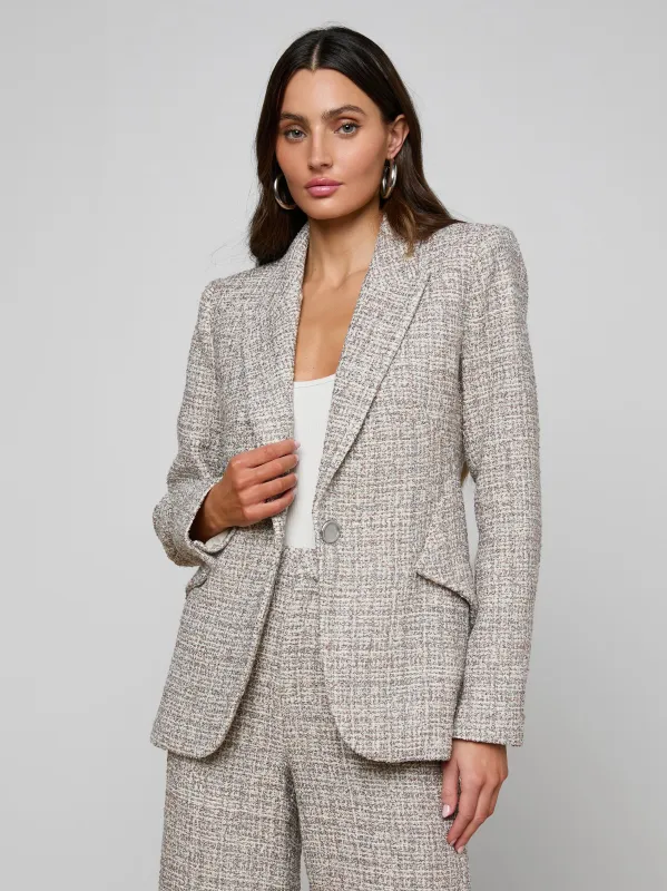 Chamberlain Tweed Blazer made by L'AGENCE