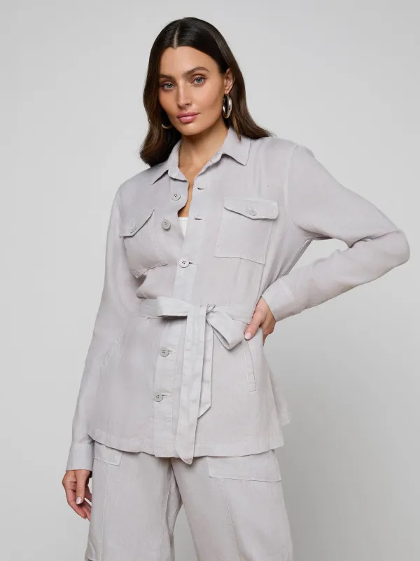Samaya Linen Jacket sold by L'AGENCE