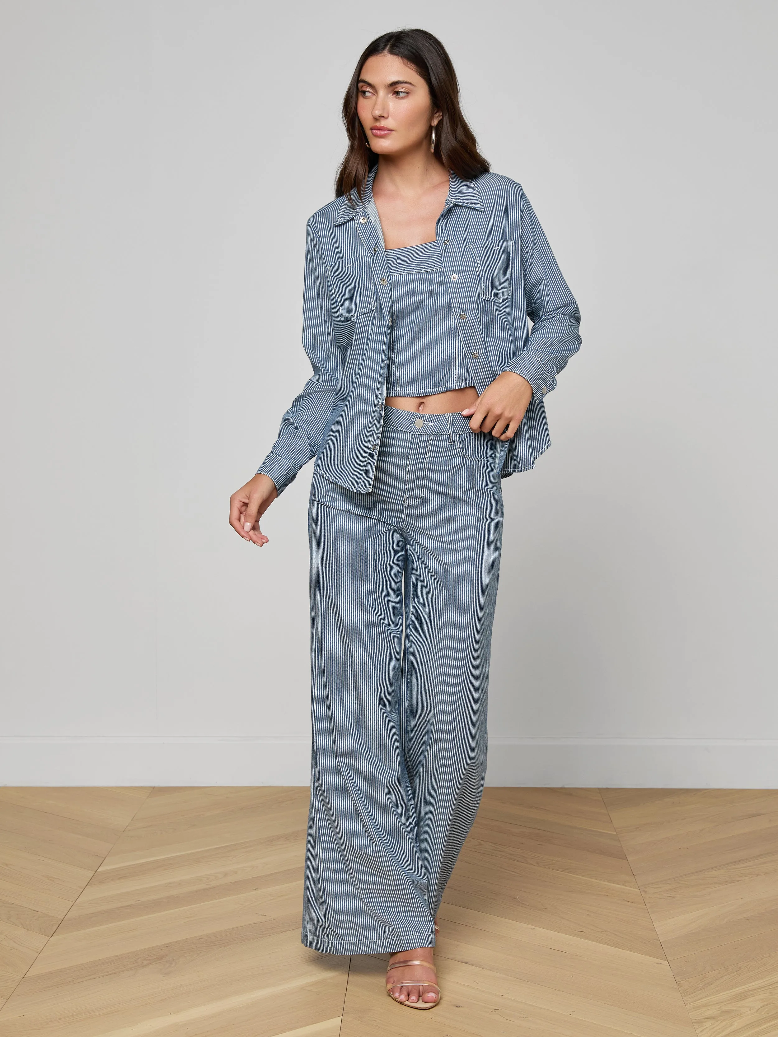 Isla Shirt sold by L'AGENCE product image thumbnail 4