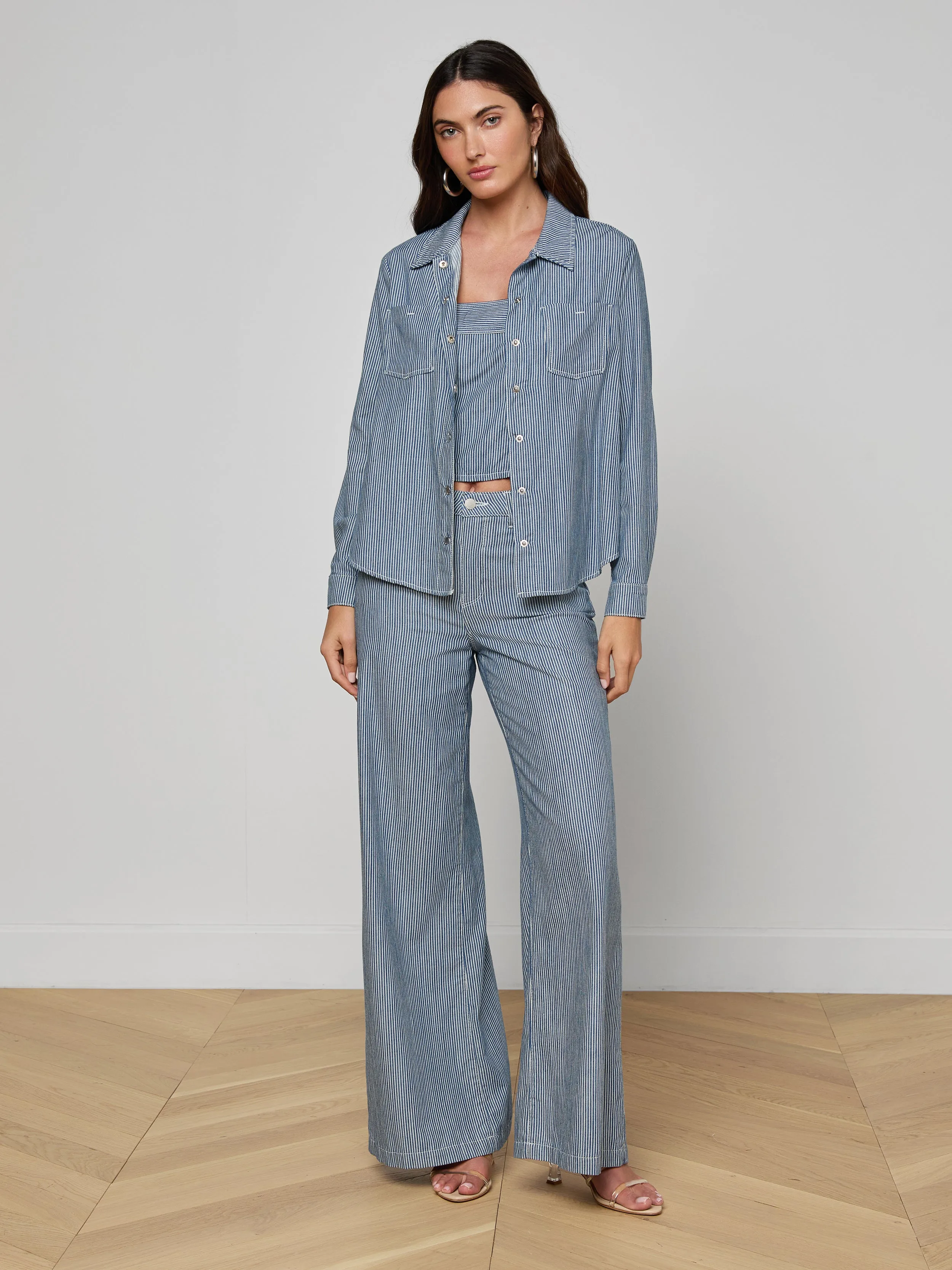 Isla Shirt sold by L'AGENCE product image thumbnail 3