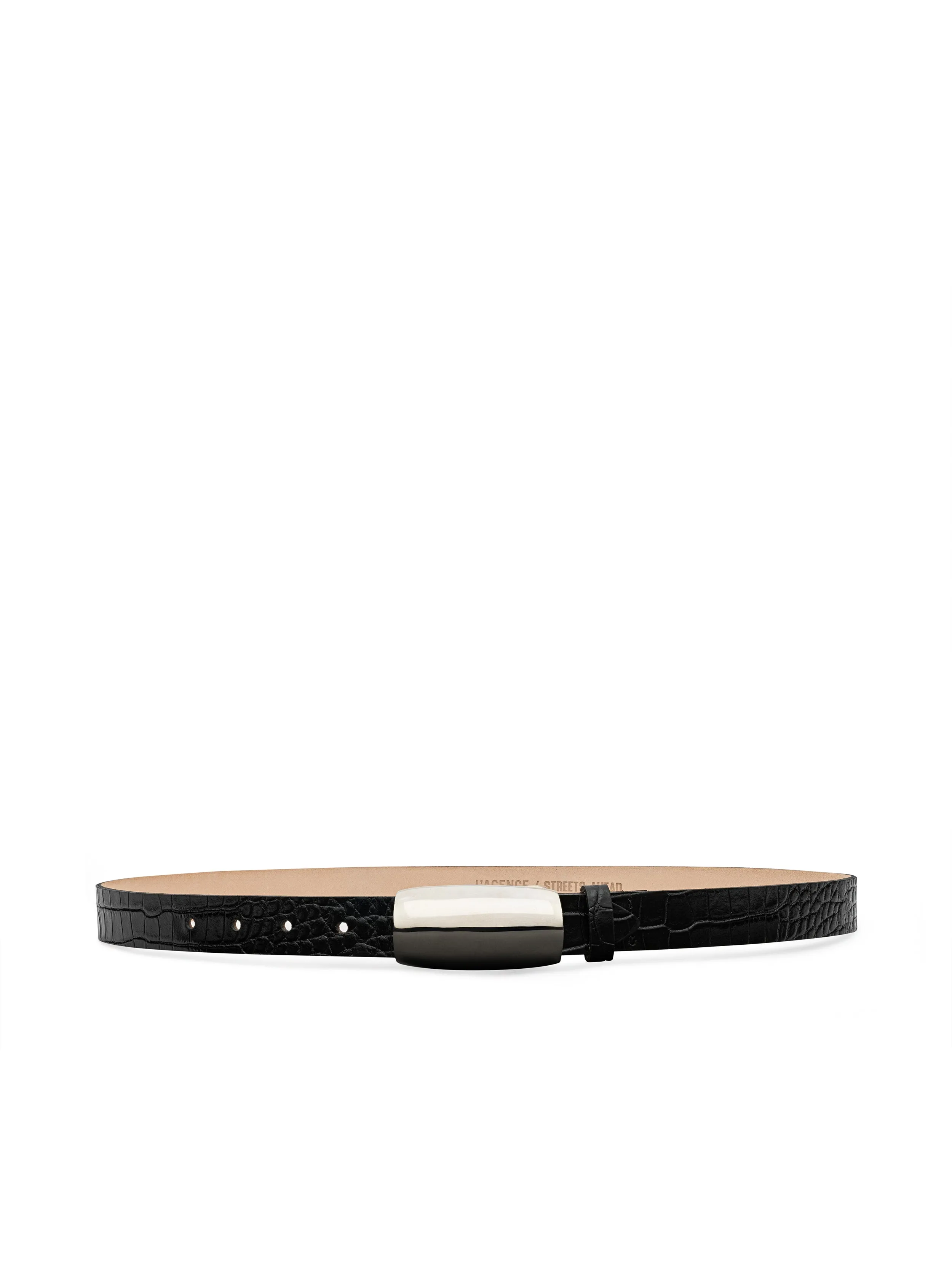 Marlowe Leather Belt sold by L'AGENCE product image thumbnail 4