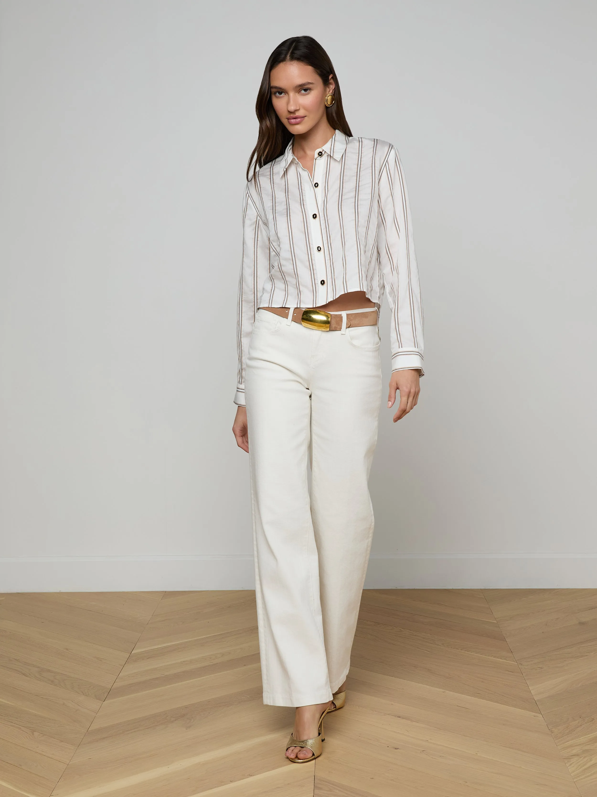 Cosette Shirt sold by L'AGENCE product image thumbnail 4