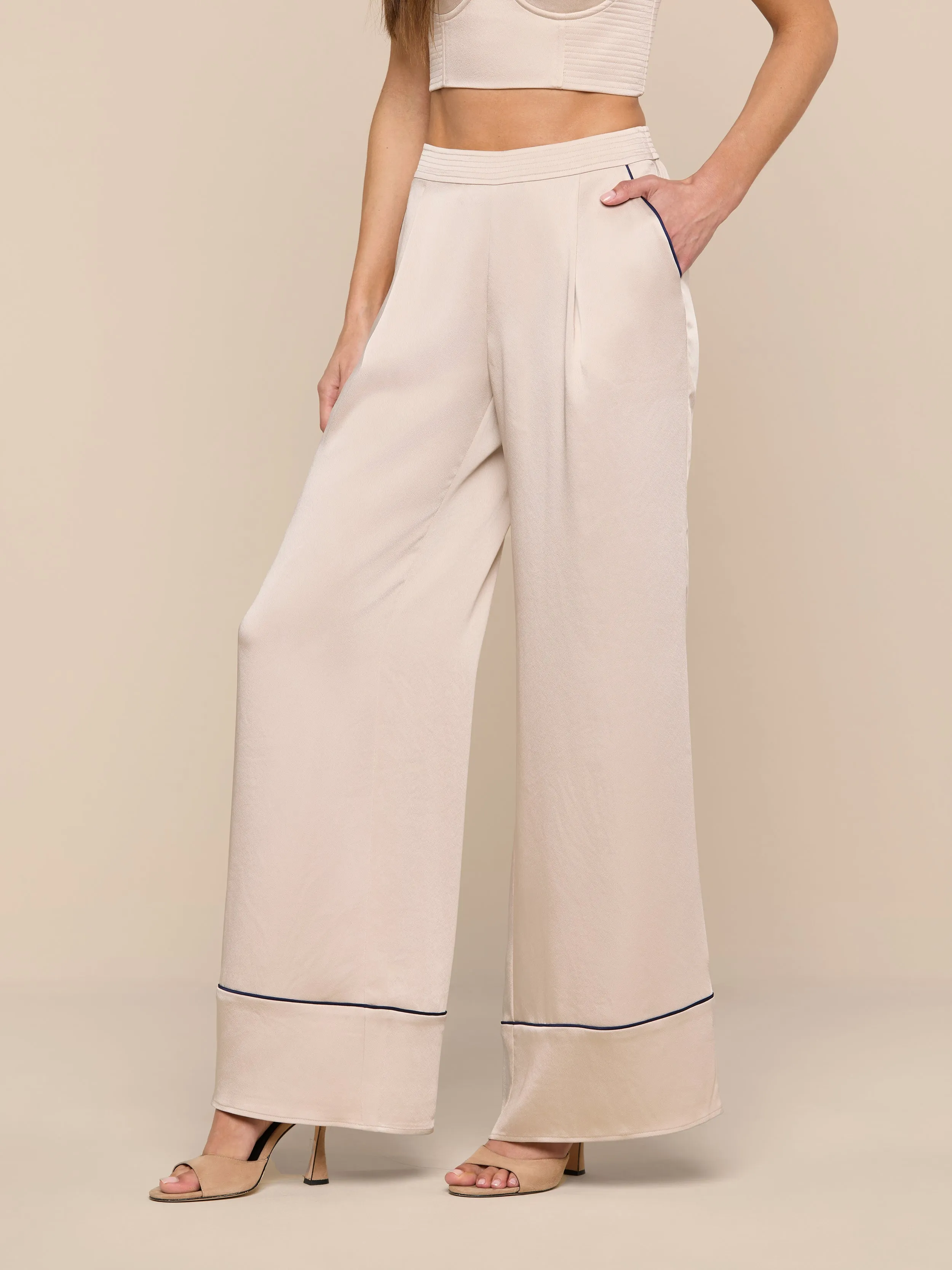 Tavia Trouser sold by L'AGENCE product image thumbnail 4