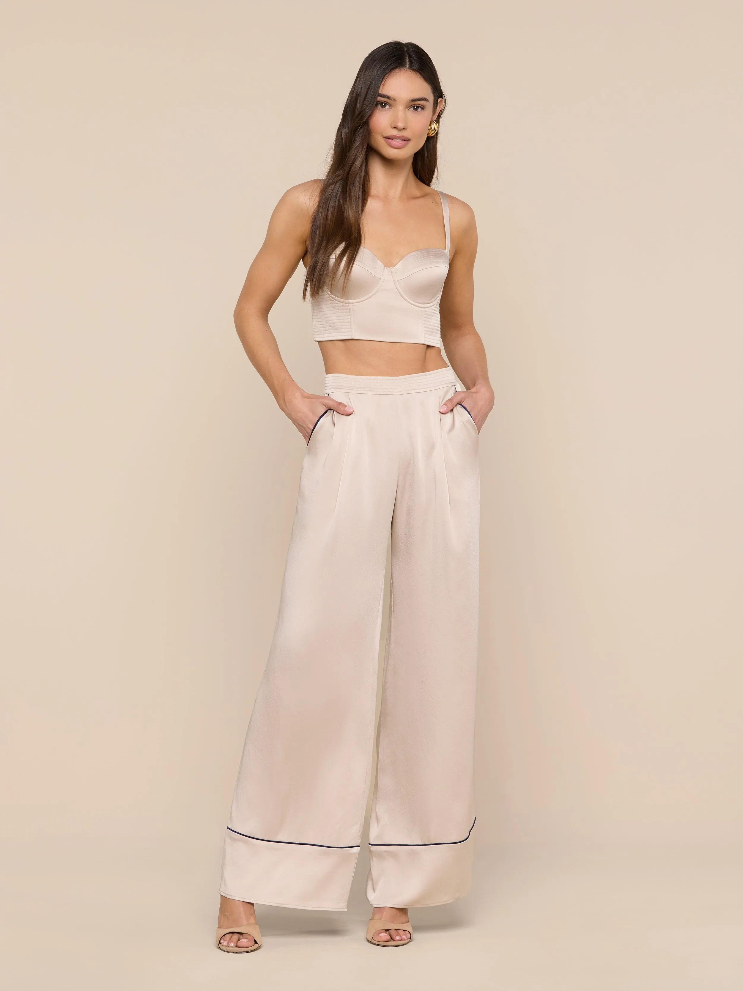 Tavia Trouser sold by L'AGENCE product image thumbnail 3
