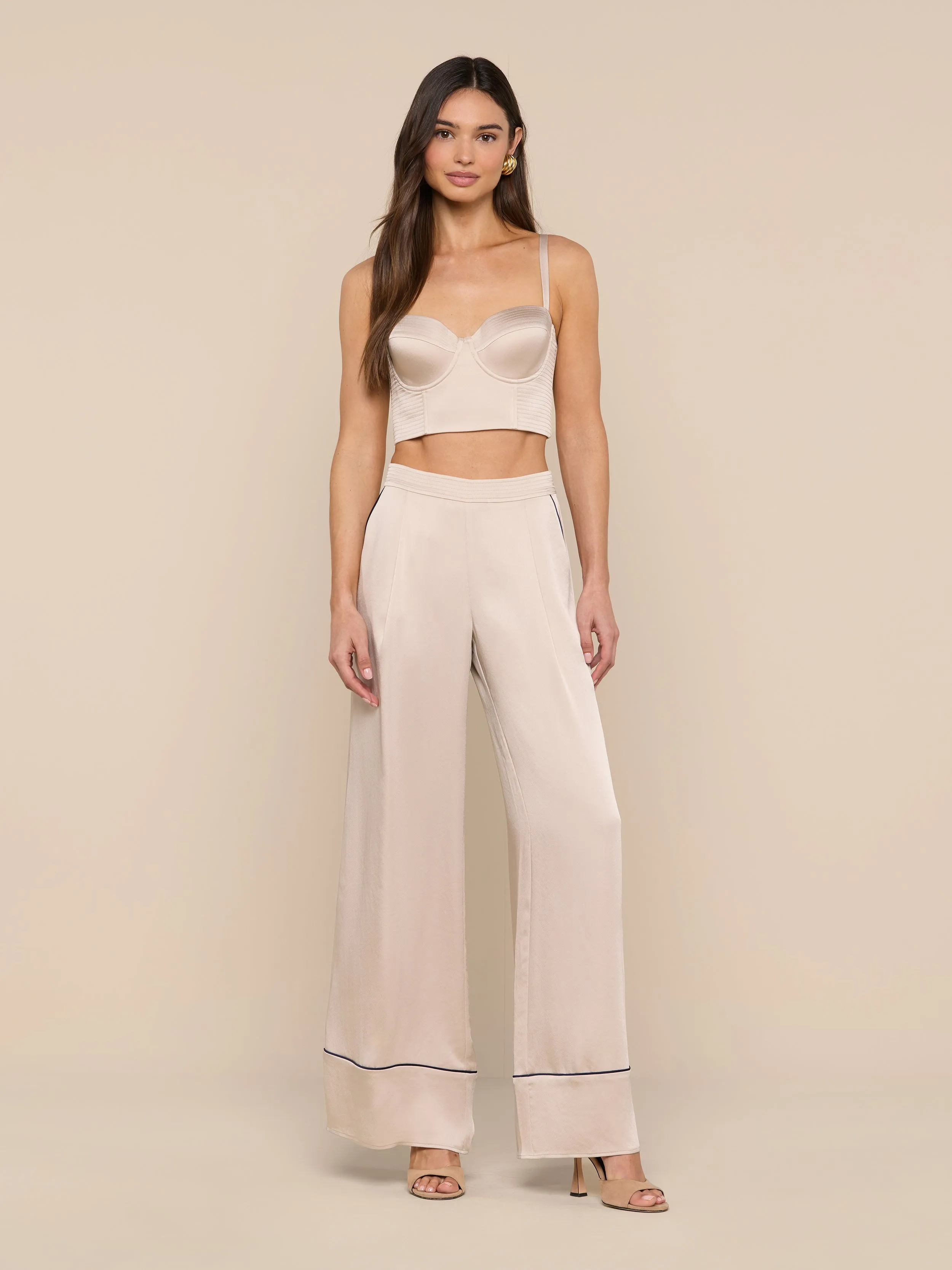 Tavia Trouser sold by L'AGENCE product image thumbnail 2