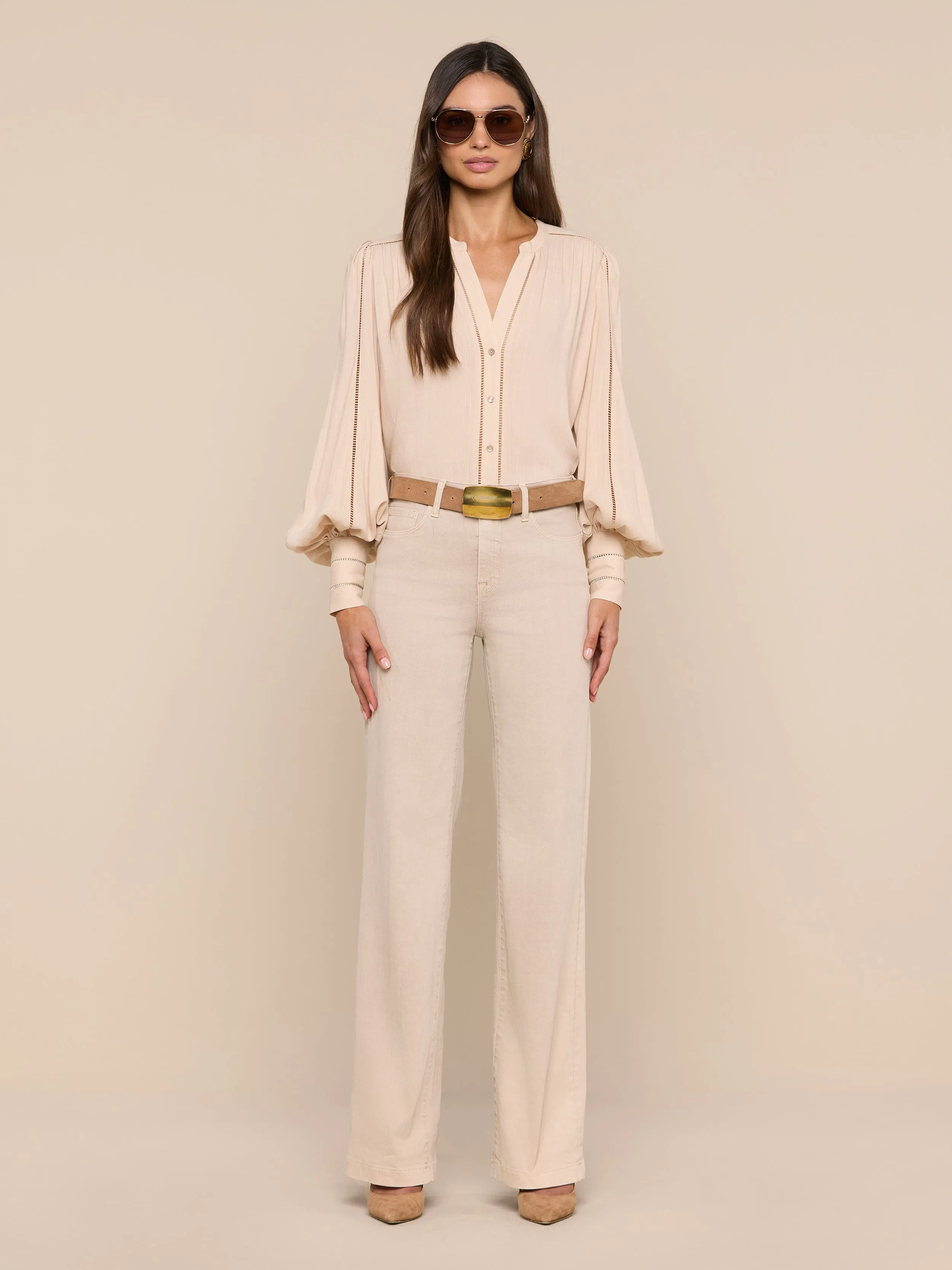 Kiera Blouse sold by L'AGENCE product image thumbnail 5