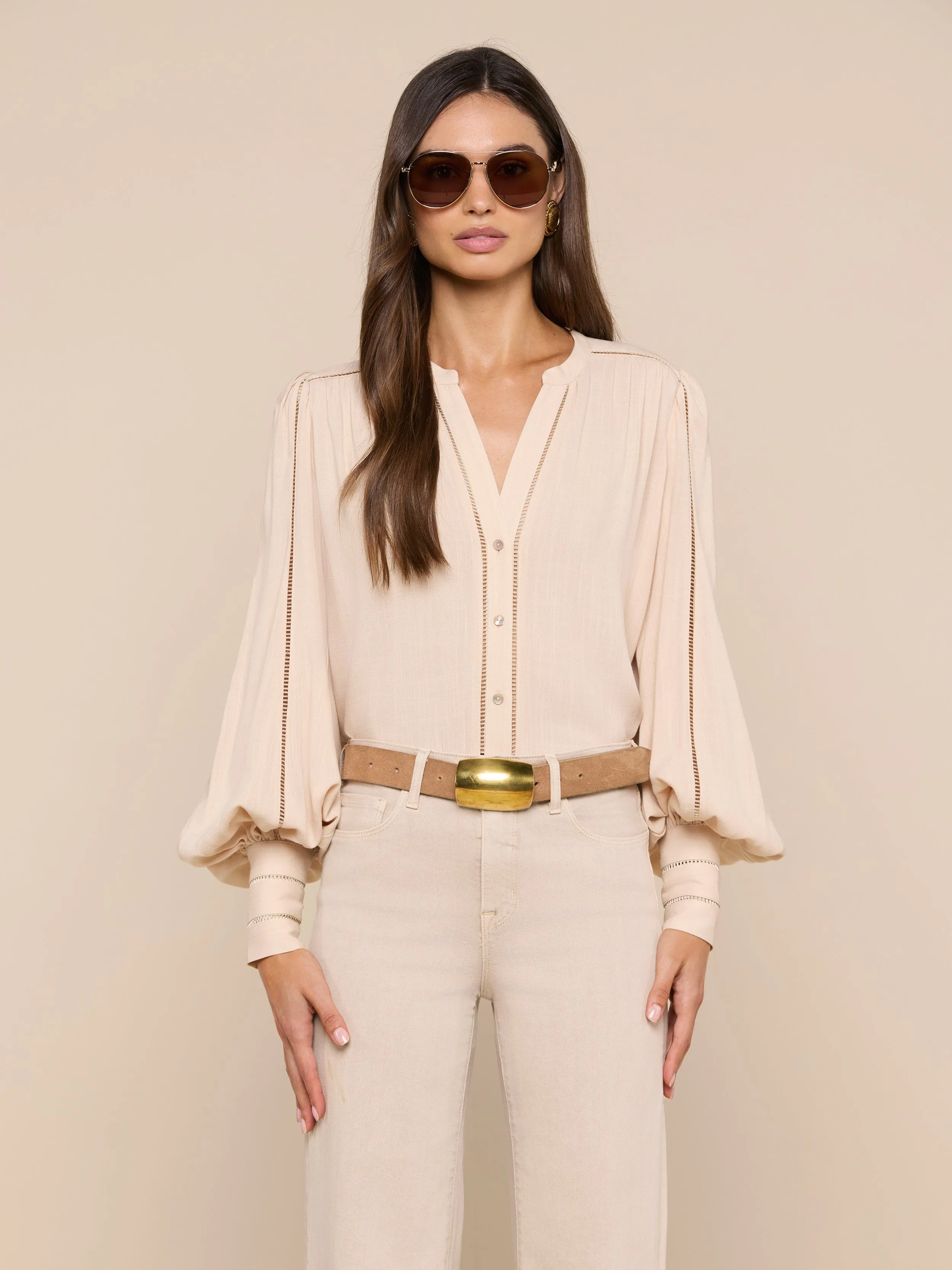 Kiera Blouse sold by L'AGENCE product image thumbnail 2