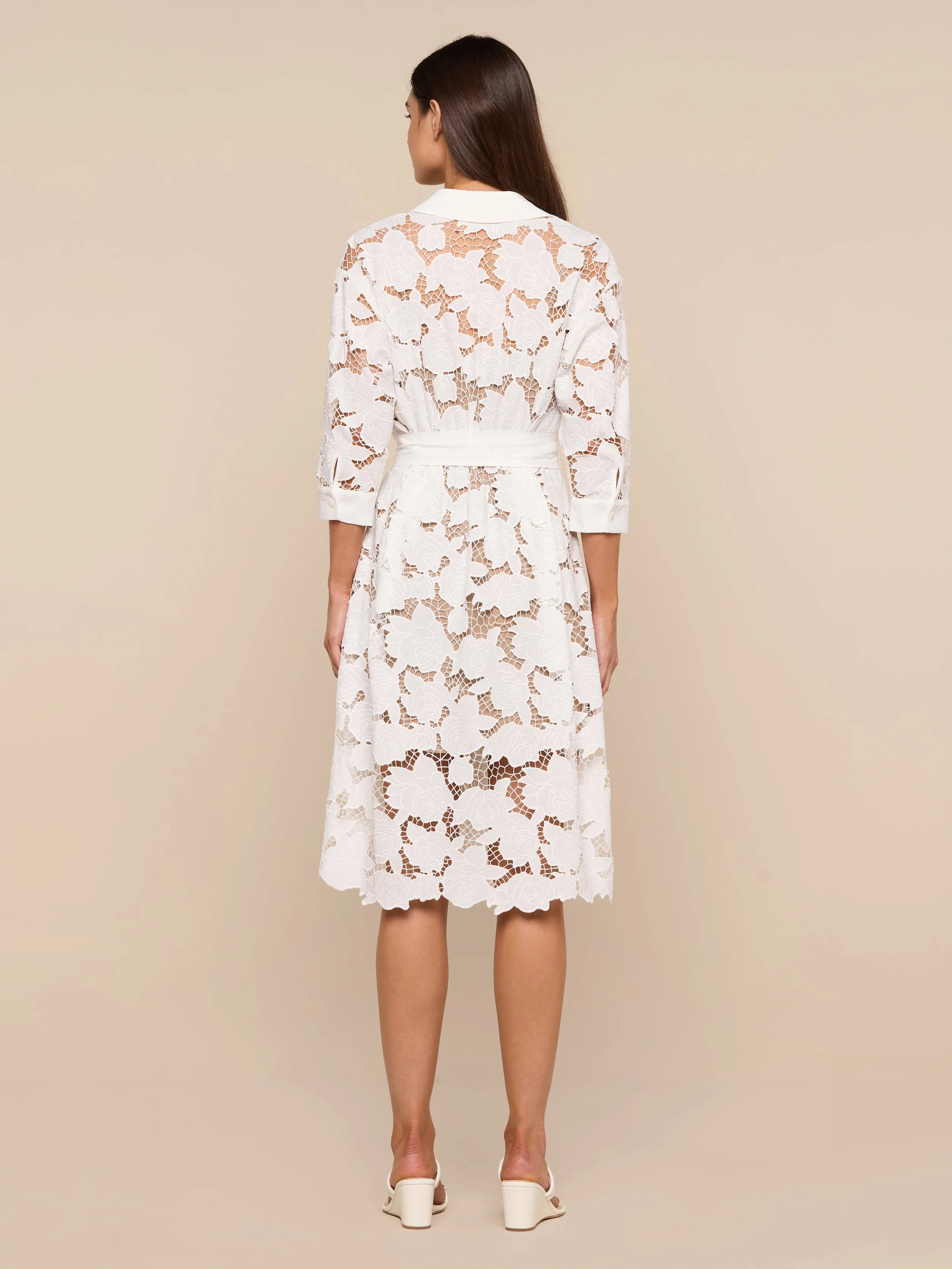May Eyelet Shirt Dress sold by L'AGENCE product image thumbnail 3