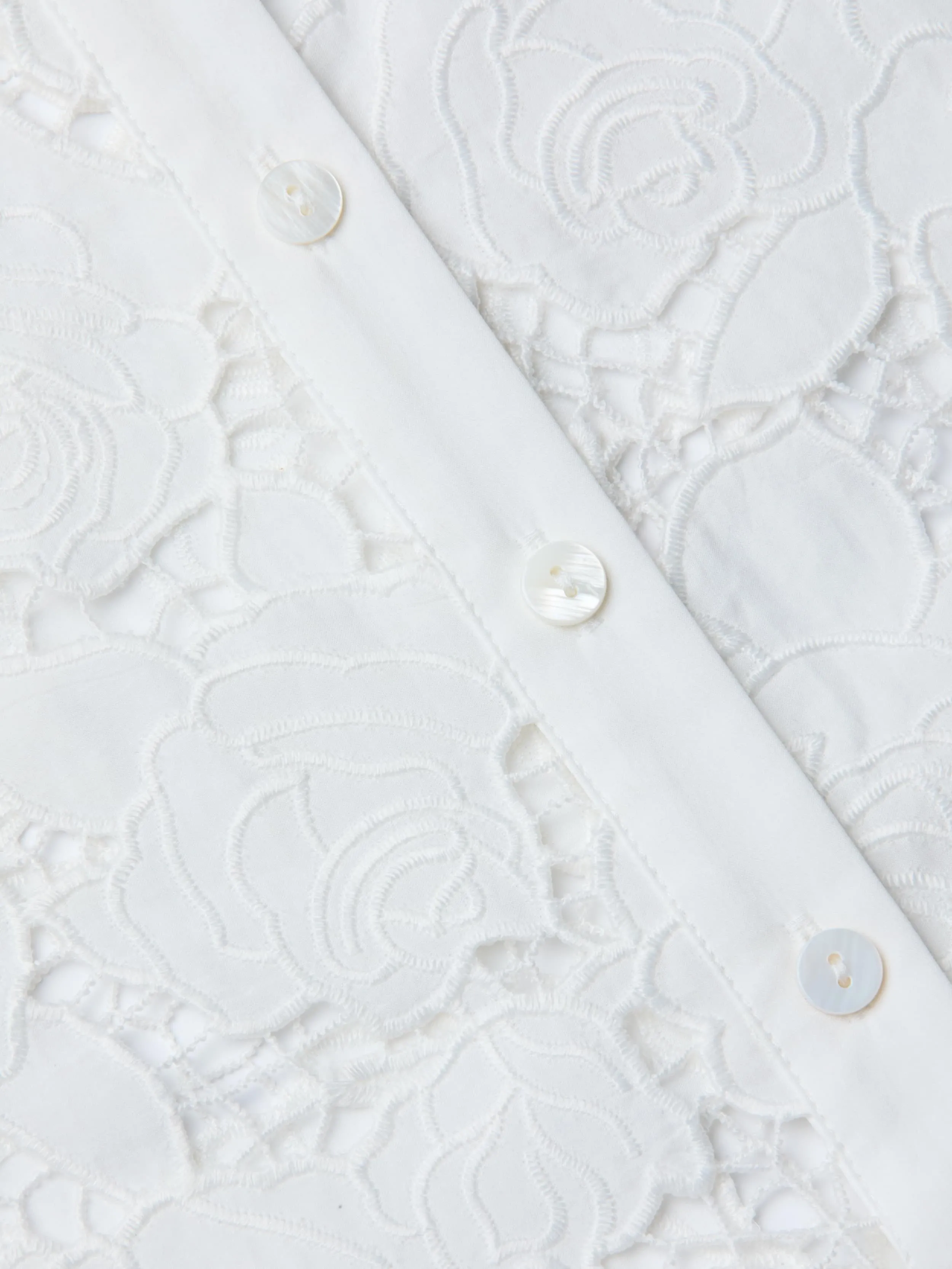 May Eyelet Shirt Dress sold by L'AGENCE product image thumbnail 4