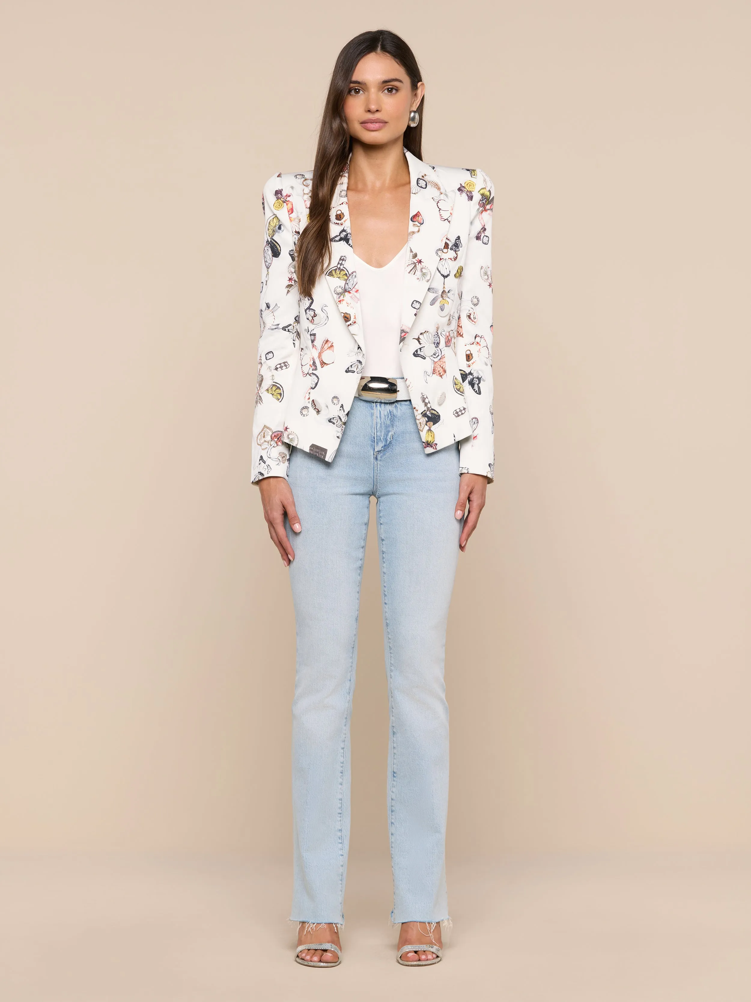 Bethany Structured Blazer sold by L'AGENCE product image thumbnail 4