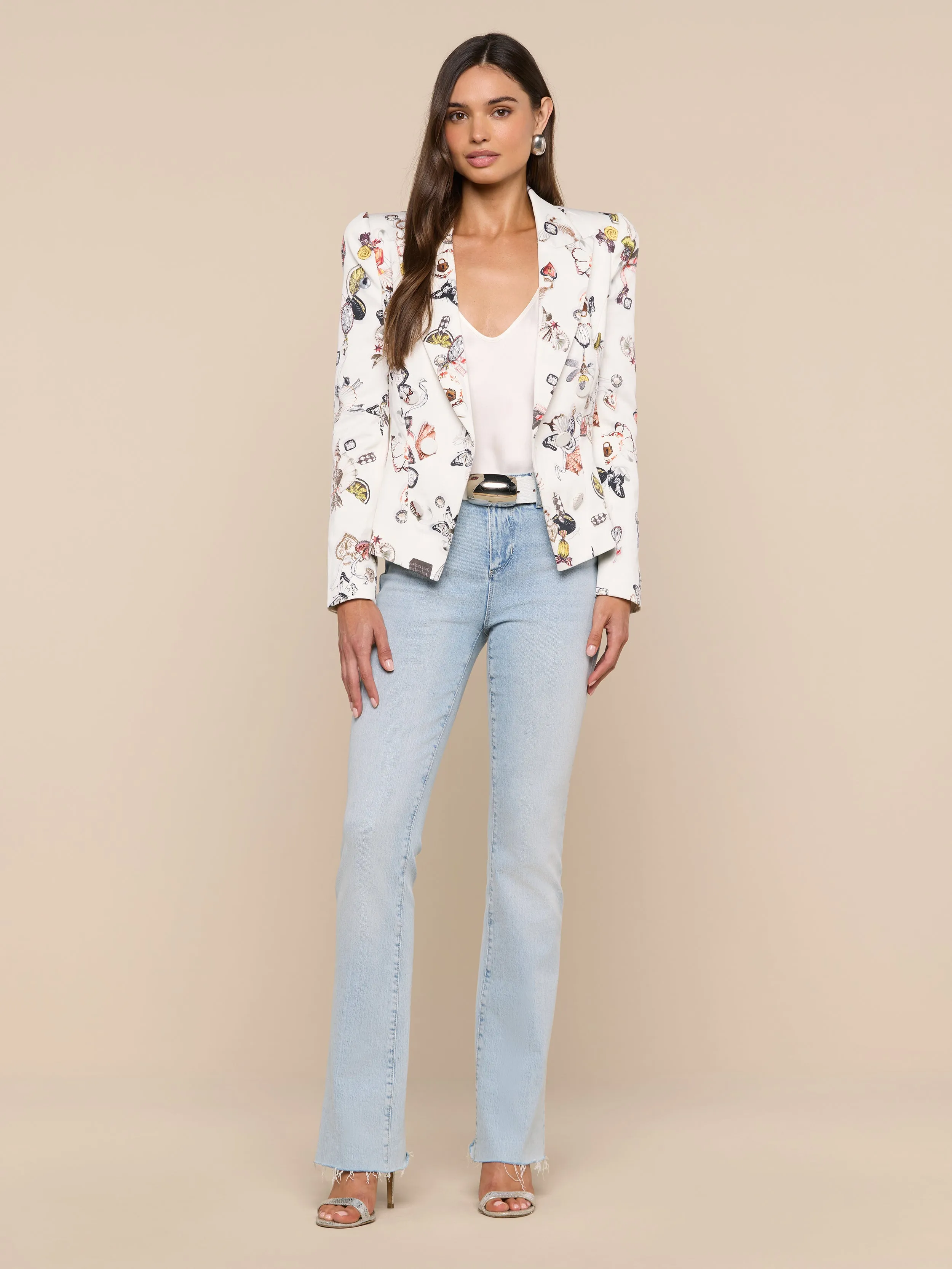 Bethany Structured Blazer sold by L'AGENCE product image thumbnail 5