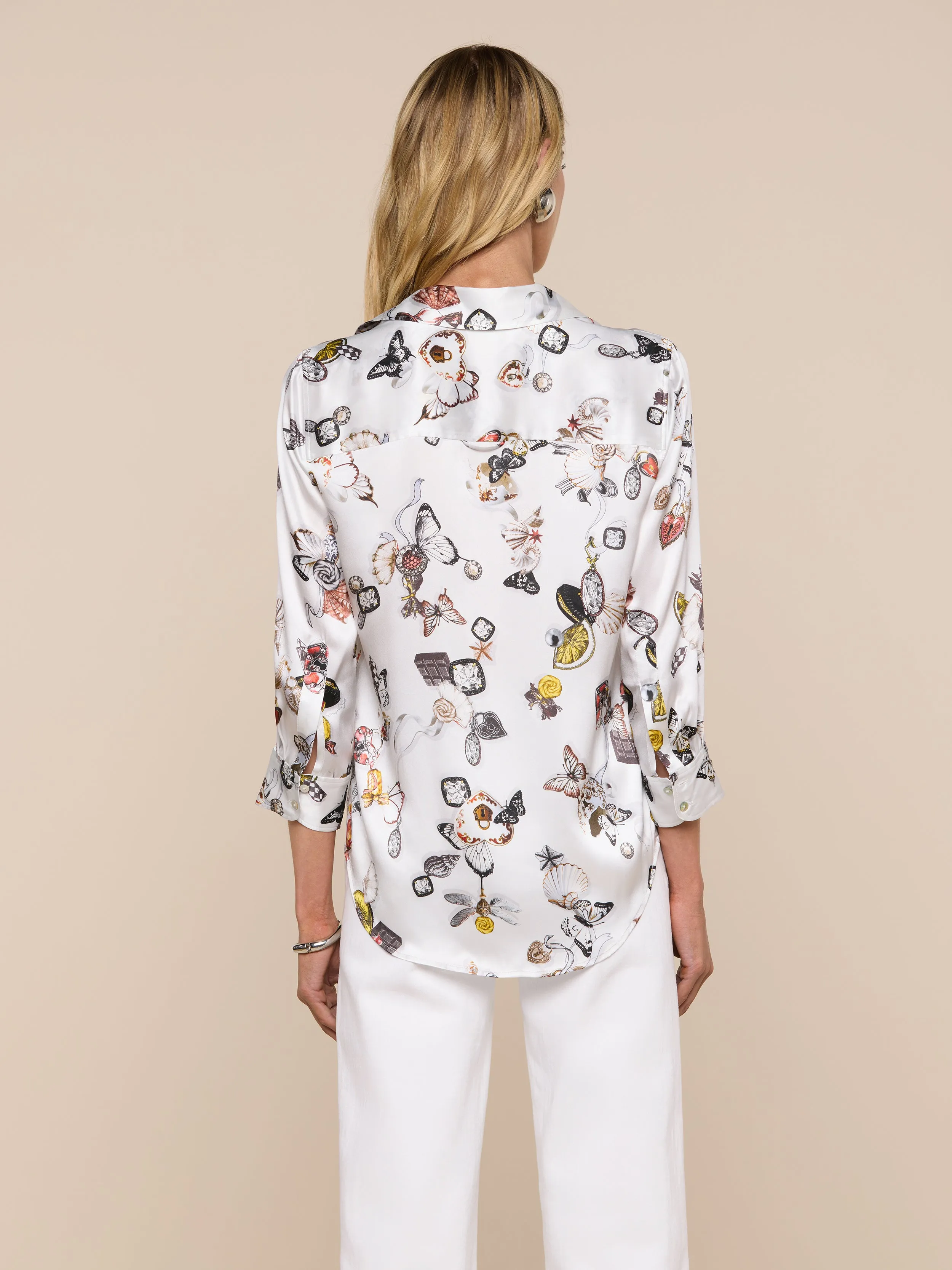 Dani Silk Blouse sold by L'AGENCE product image thumbnail 5