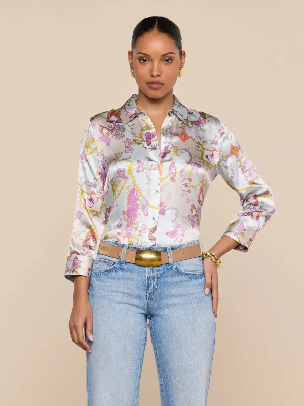 Dani Silk Blouse made by L'AGENCE