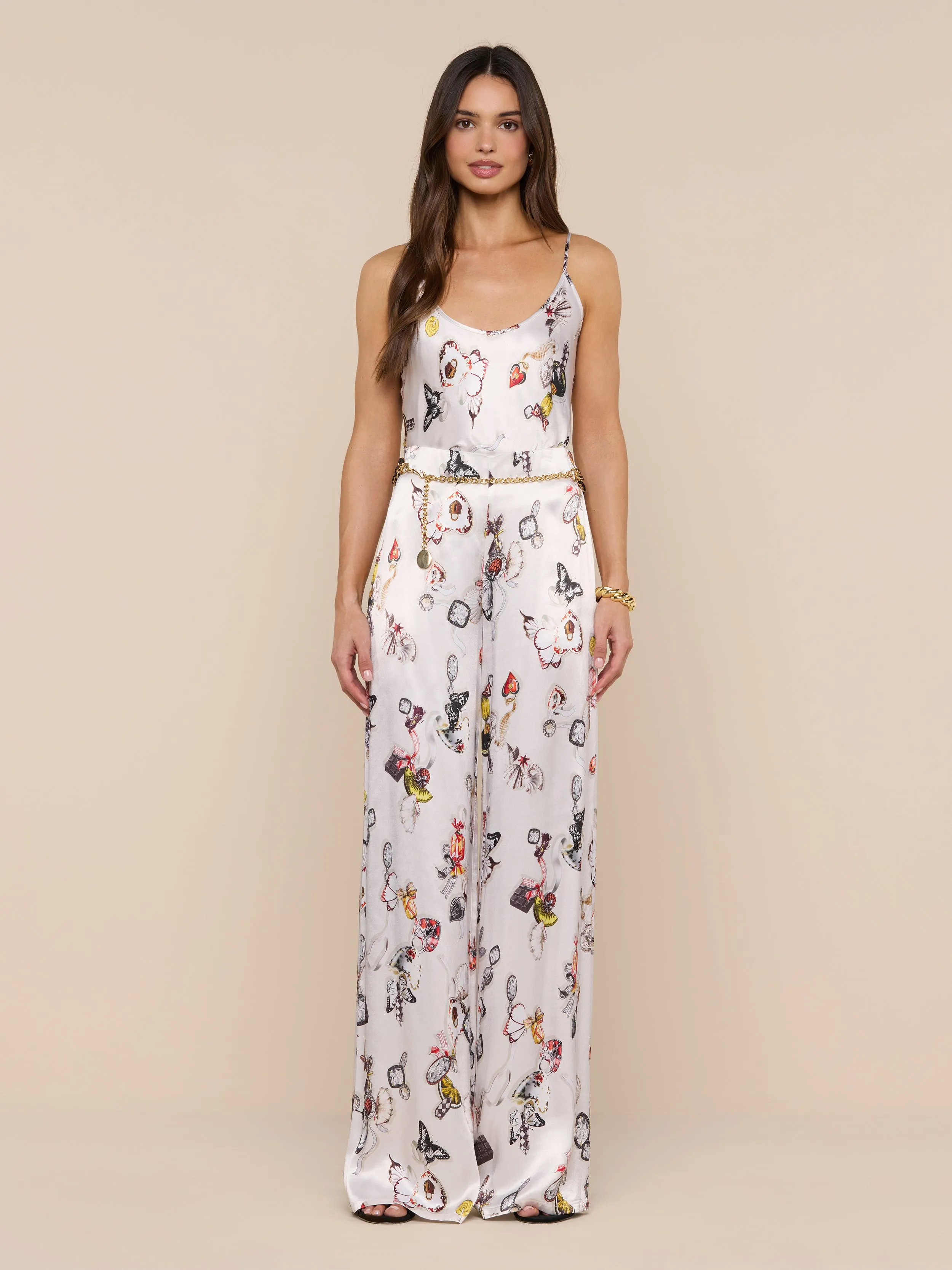 Charmy Satin Camisole sold by L'AGENCE product image thumbnail 4