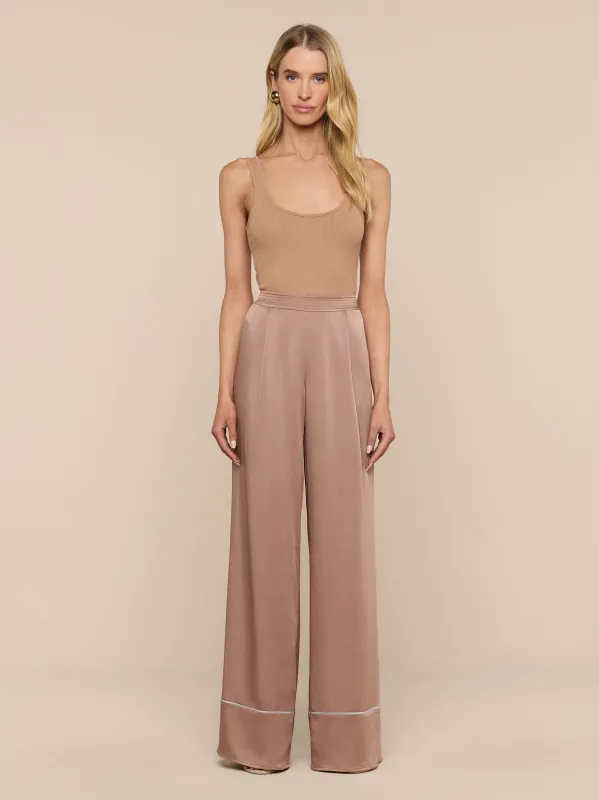 Tavia Satin Trouser made by L'AGENCE