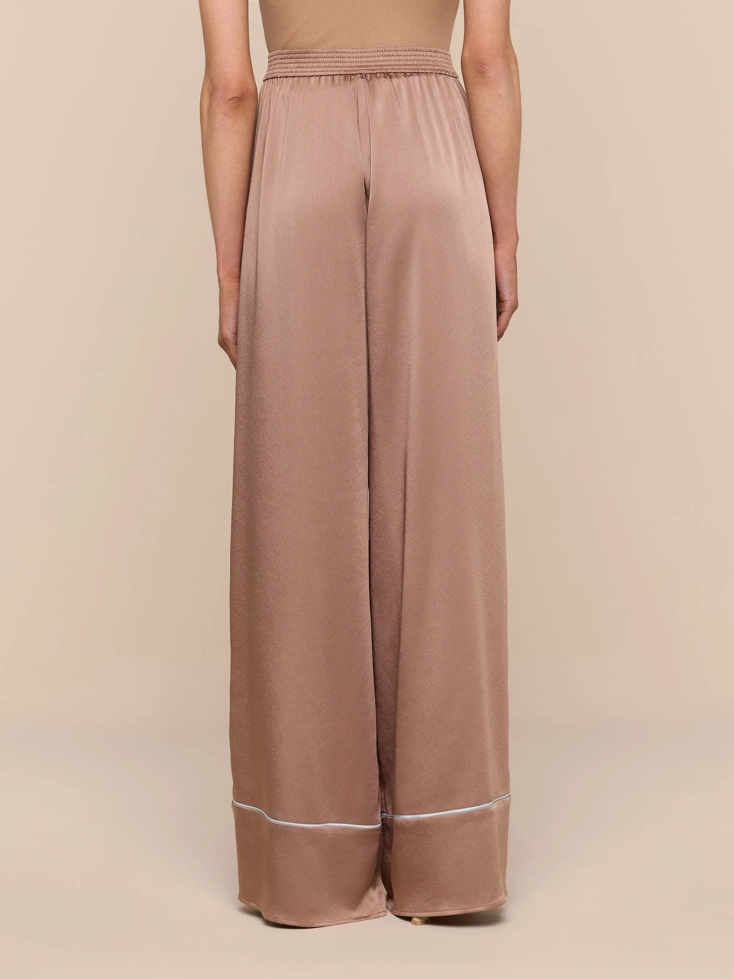 Tavia Satin Trouser sold by L'AGENCE product image thumbnail 5