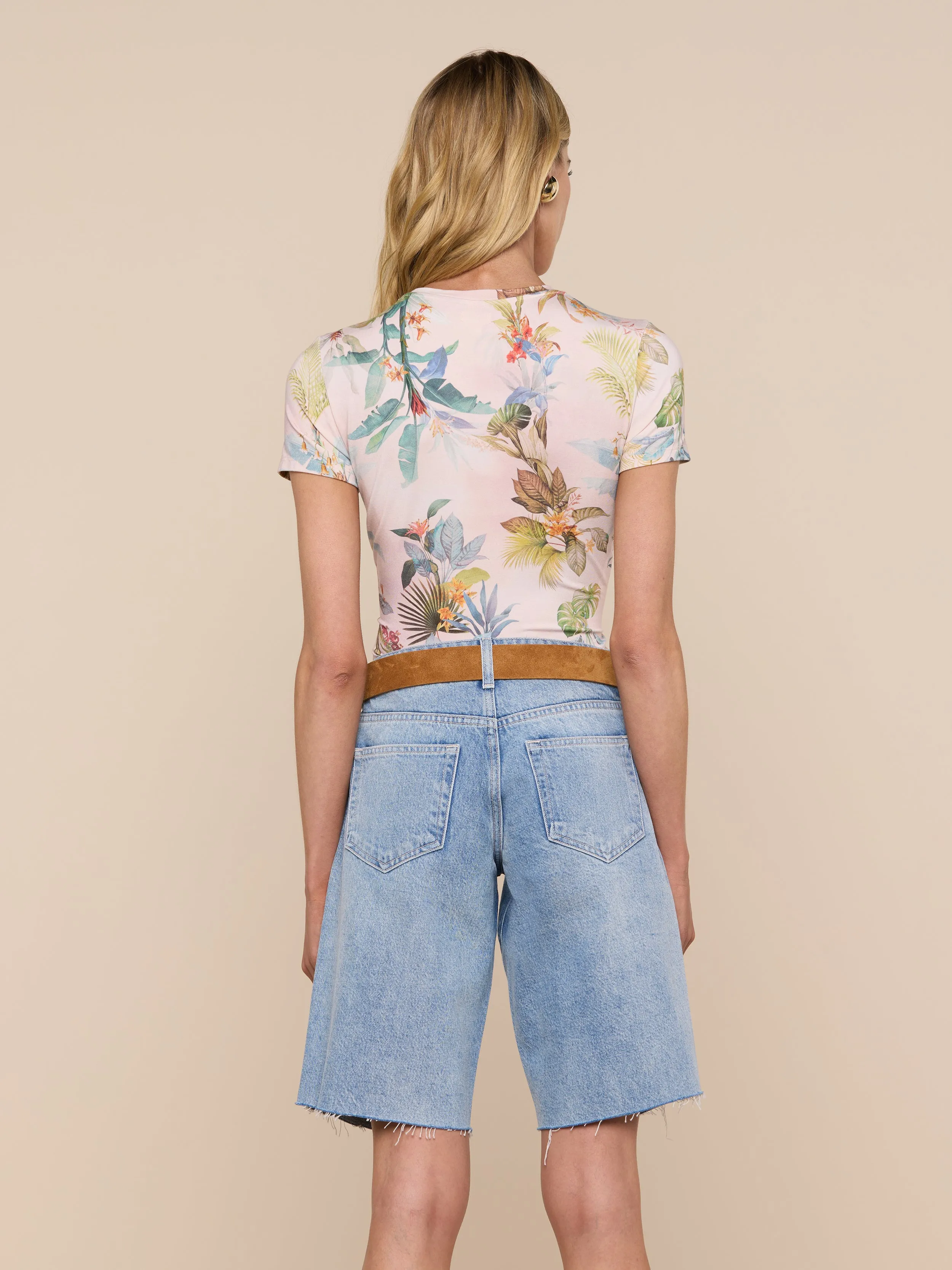 Ressi Fitted Tee sold by L'AGENCE product image thumbnail 5