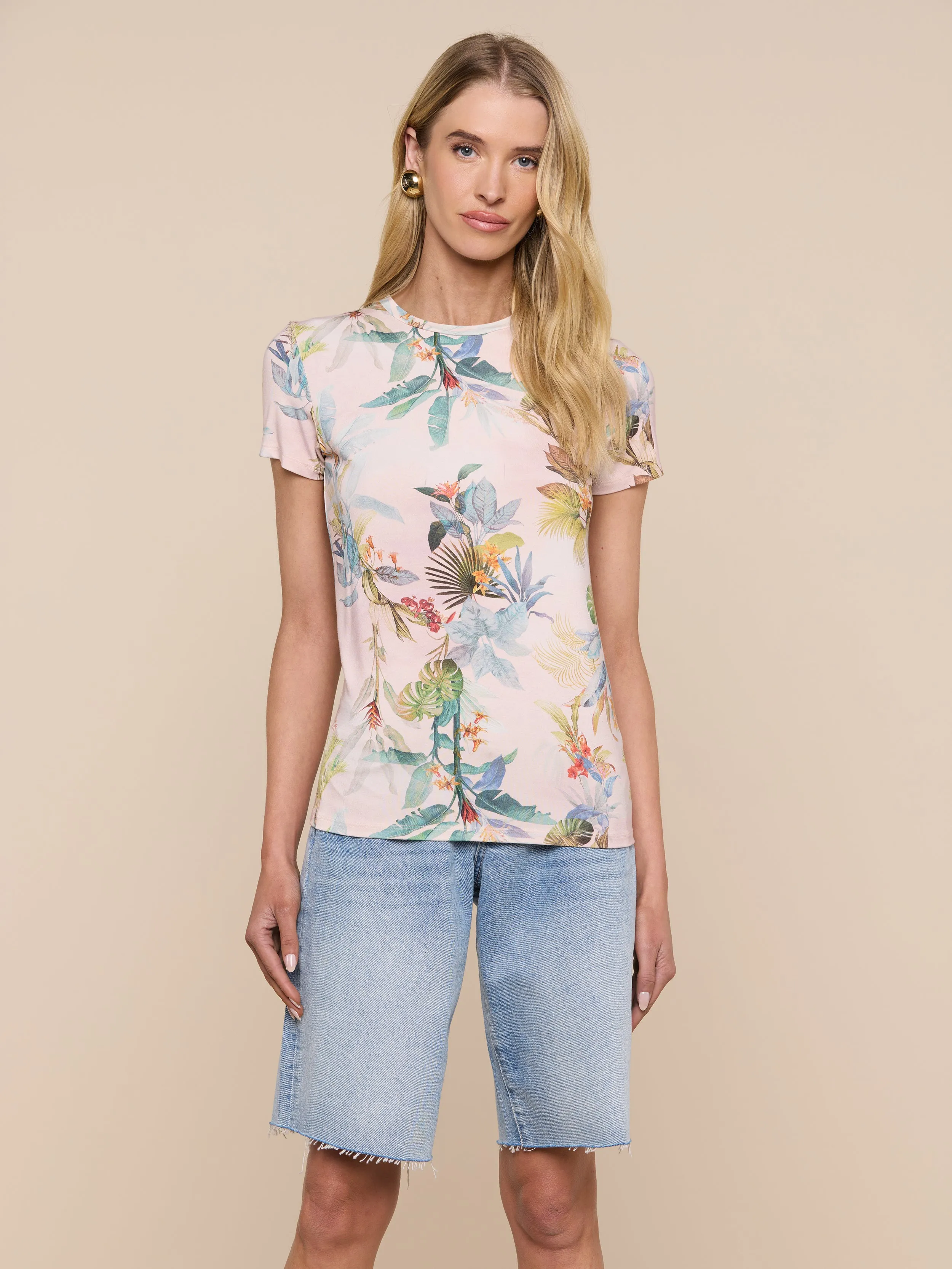 Ressi Fitted Tee sold by L'AGENCE product image thumbnail 2