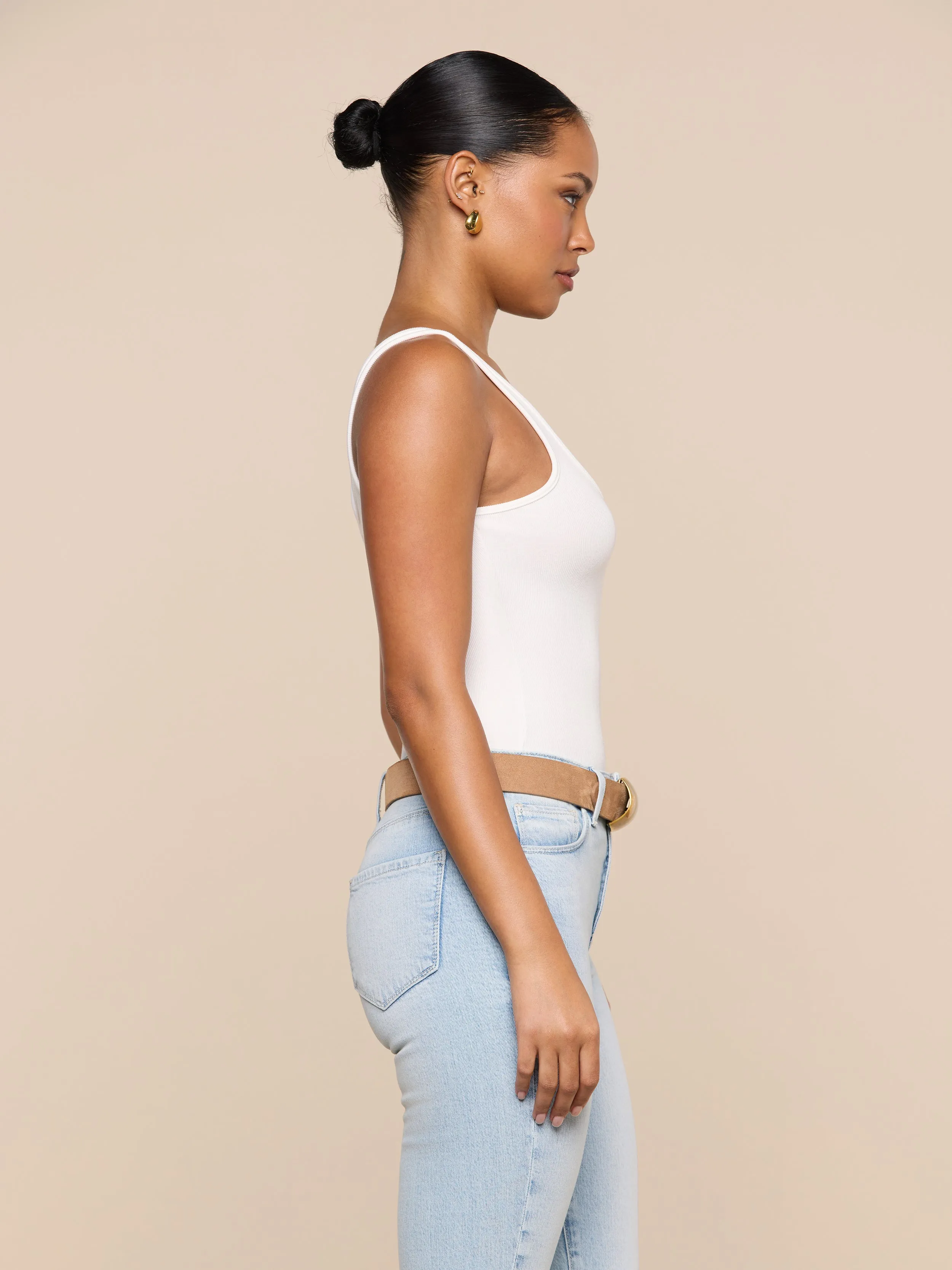 Cole Scoopneck Tank sold by L'AGENCE product image thumbnail 3