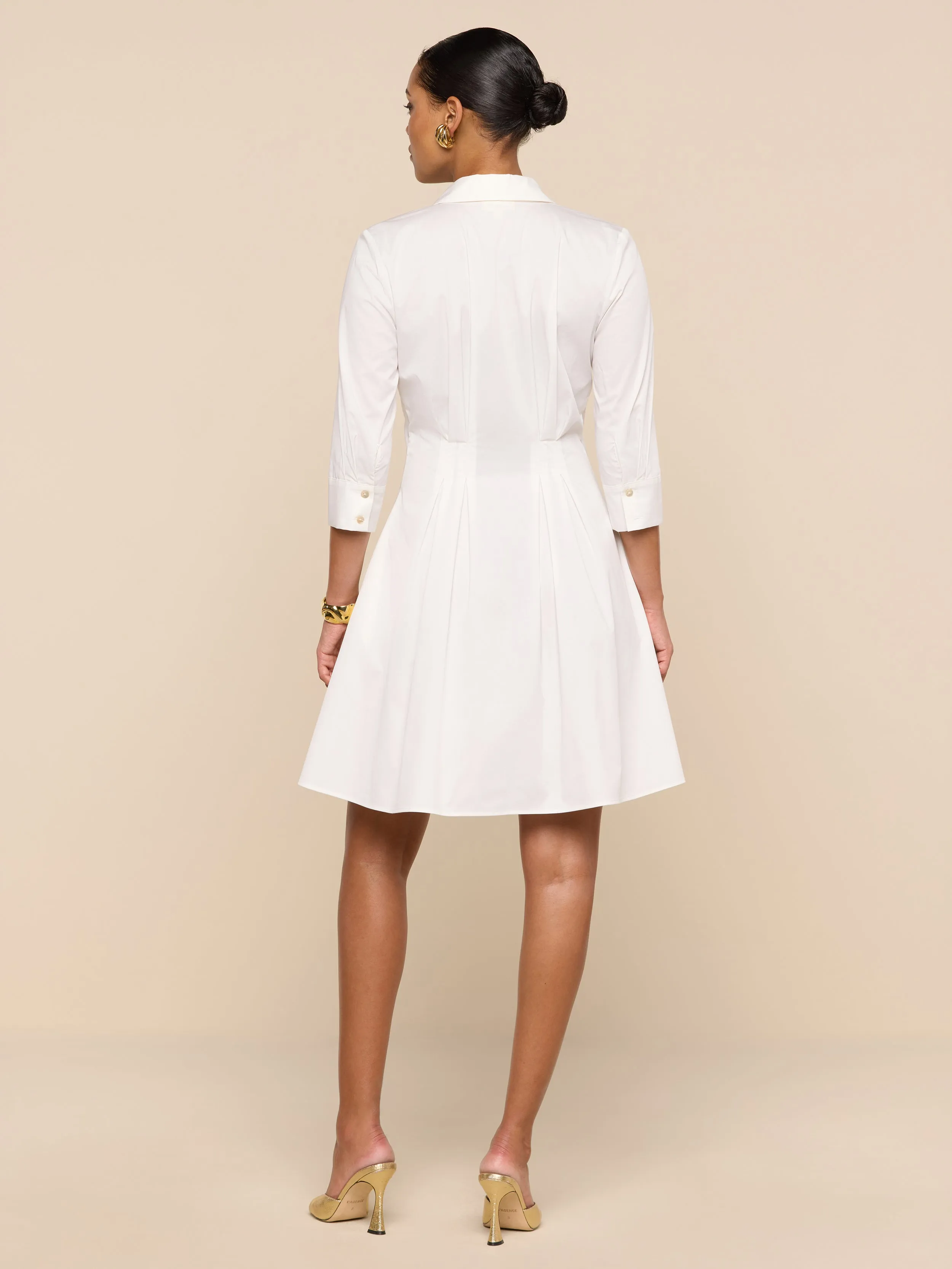 Journi Shirt Dress sold by L'AGENCE product image thumbnail 4