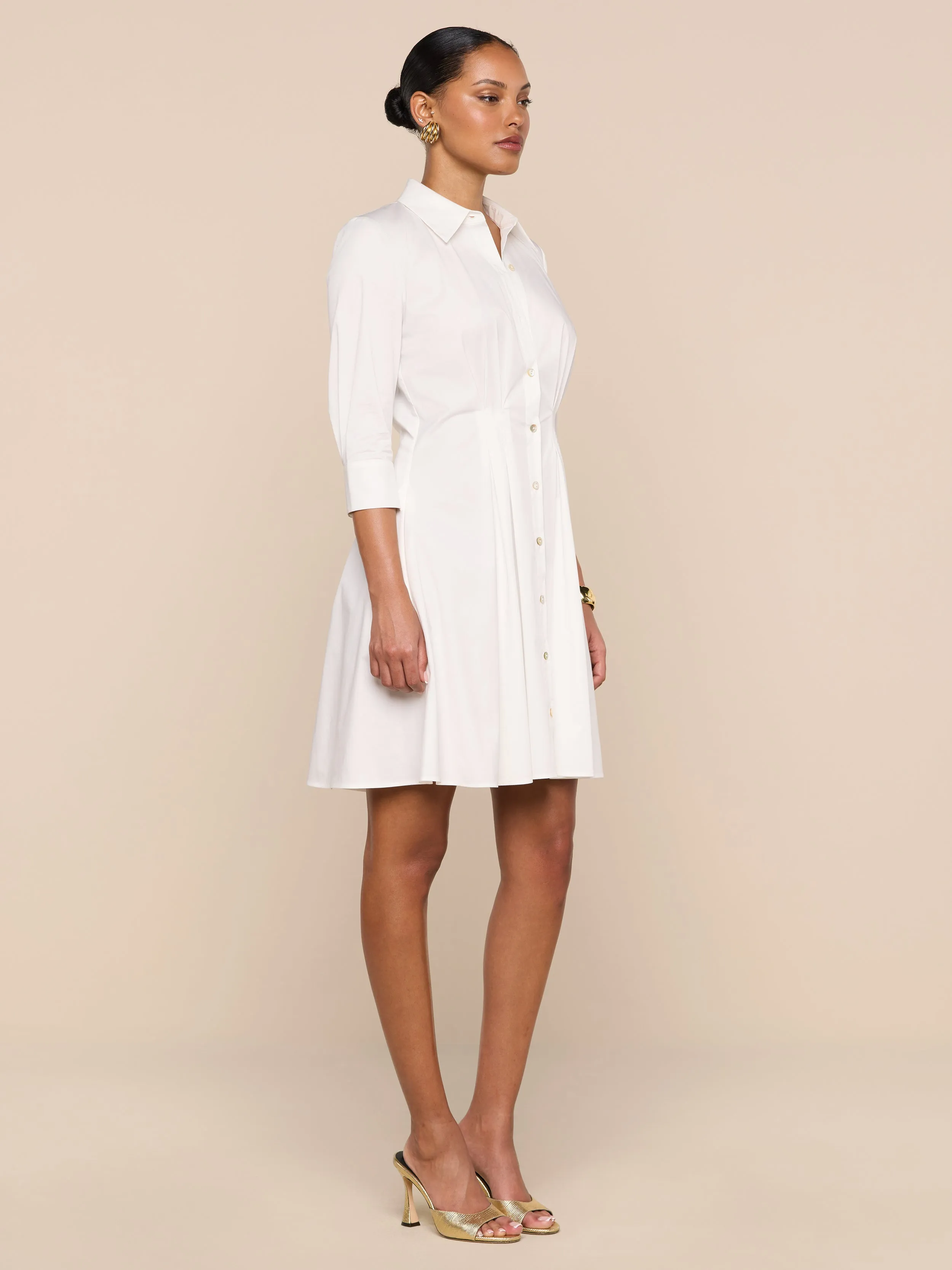 Journi Shirt Dress sold by L'AGENCE product image thumbnail 3